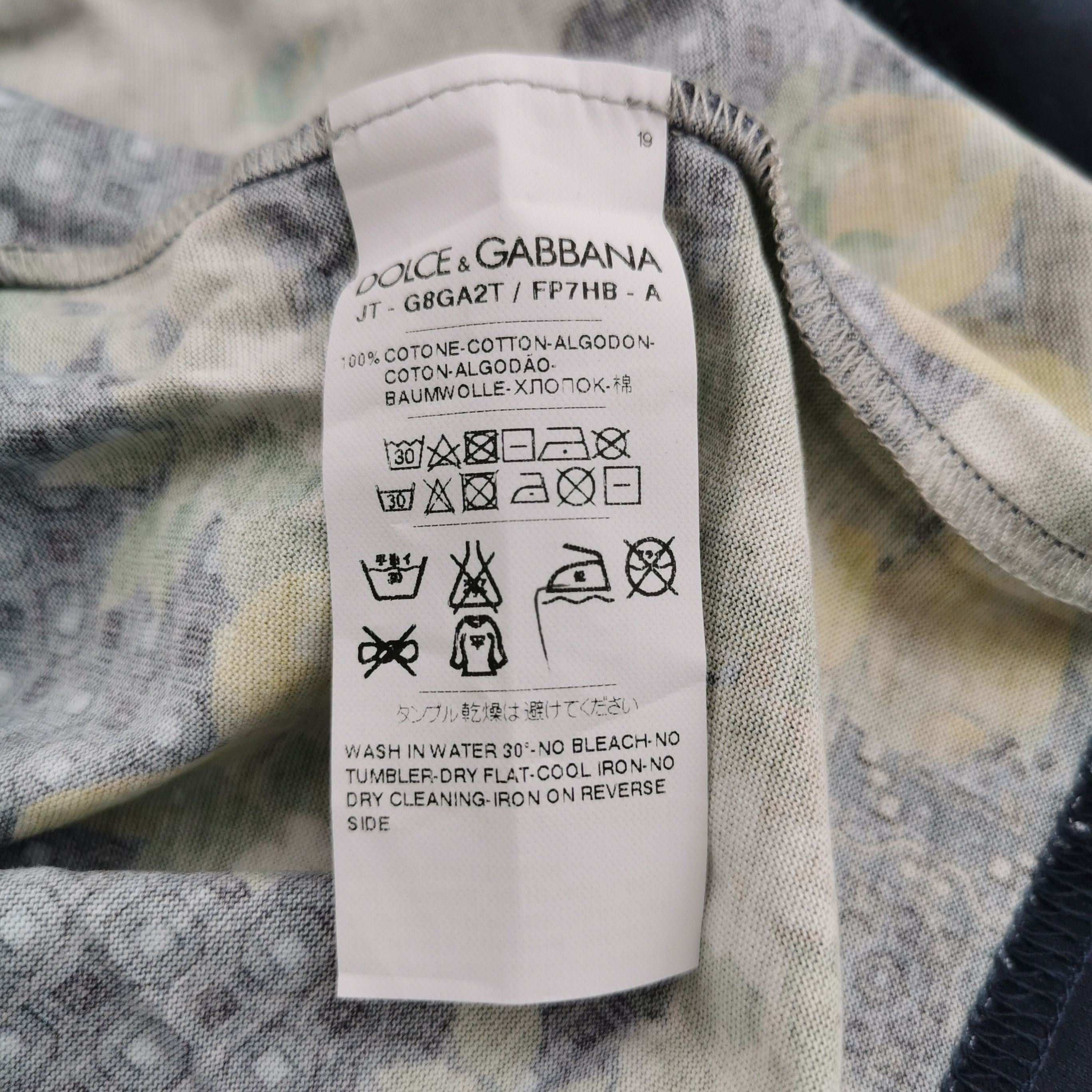 Dolce & Gabbana Dolce & Gabbana Men xs Short Sleeve Shirts Size US XS / EU 42 / 0 - 5 Thumbnail