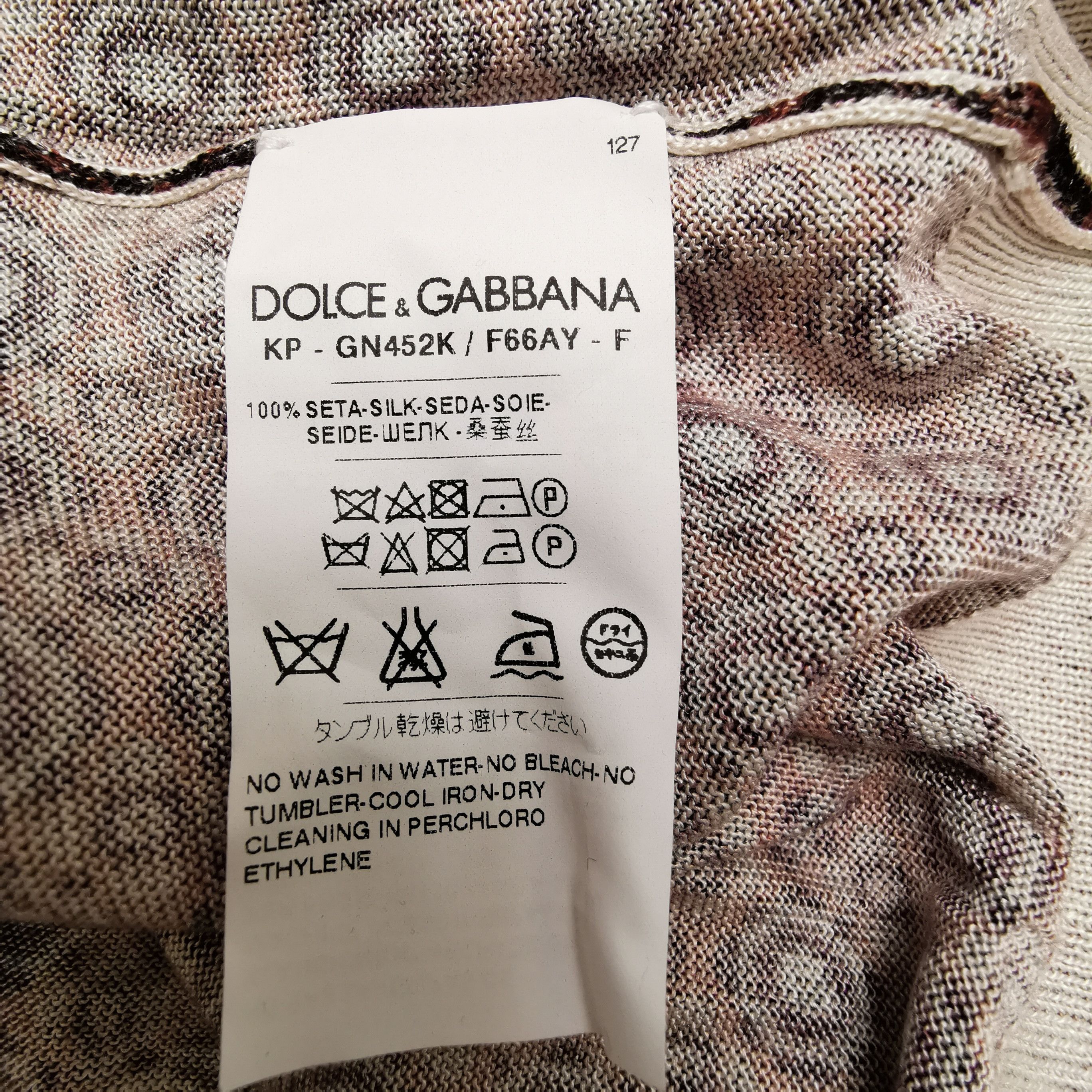 Dolce & Gabbana Dolce & Gabbana Men xs Sweaters Knitwear Size US XS / EU 42 / 0 - 7 Thumbnail