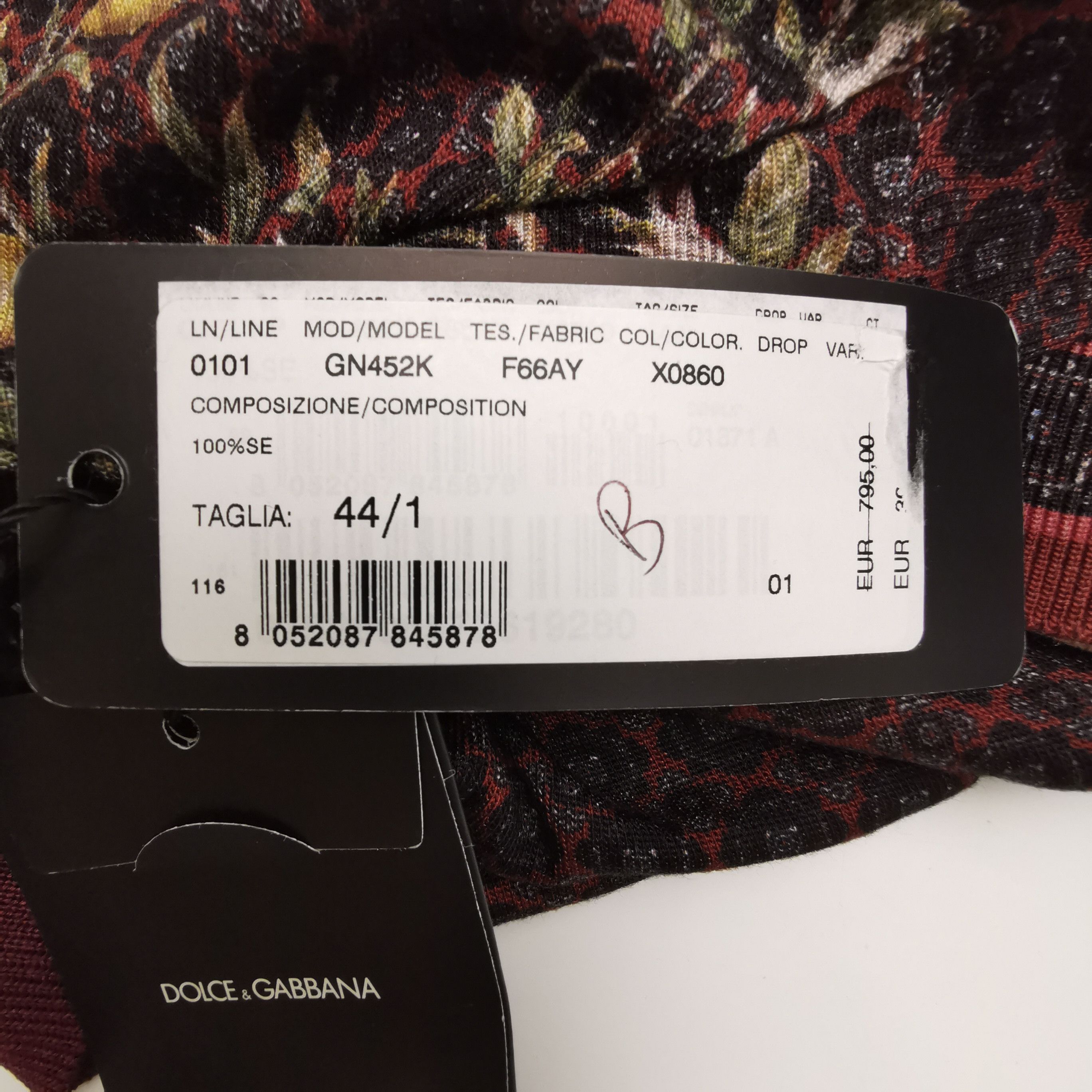 Dolce & Gabbana Dolce & Gabbana Men xs Sweaters Knitwear Size US XS / EU 42 / 0 - 8 Thumbnail