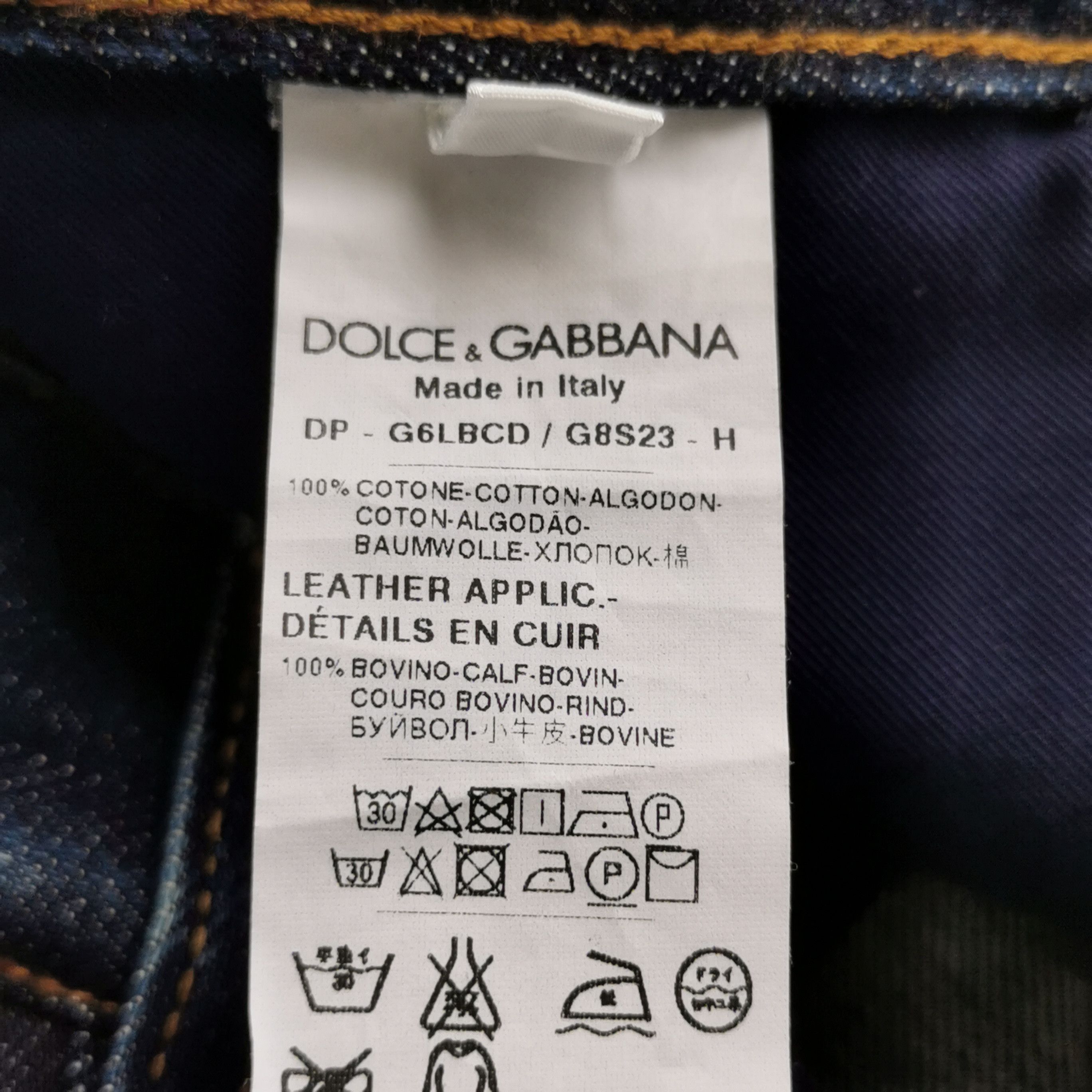 Dolce & Gabbana Dolce & Gabbana Men 30 Casual Pants Size US 30 / EU 46 - 7 Thumbnail
