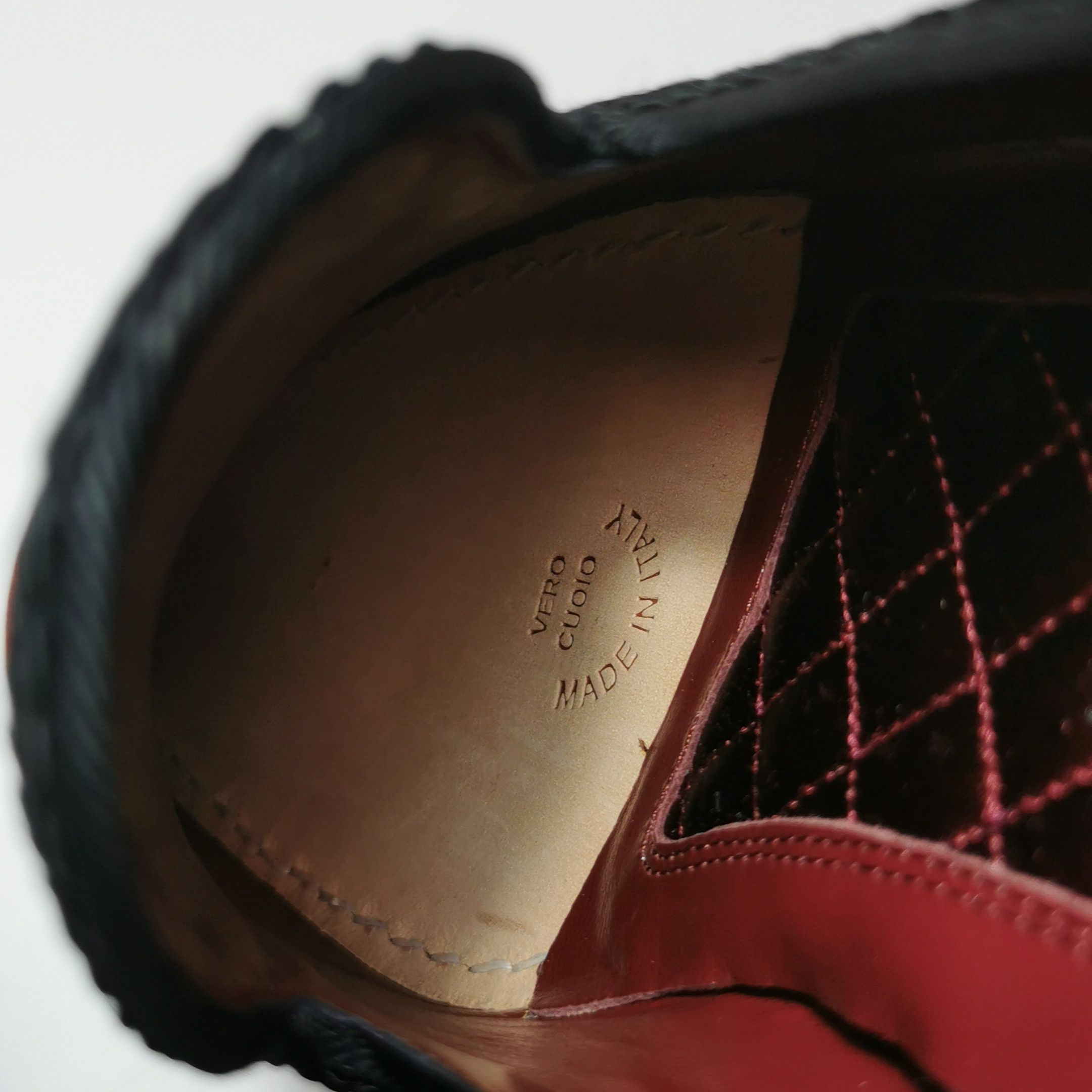 Dolce & Gabbana Dolce & Gabbana Men 7 Leather Size US 7 / EU 40 - 8 Thumbnail