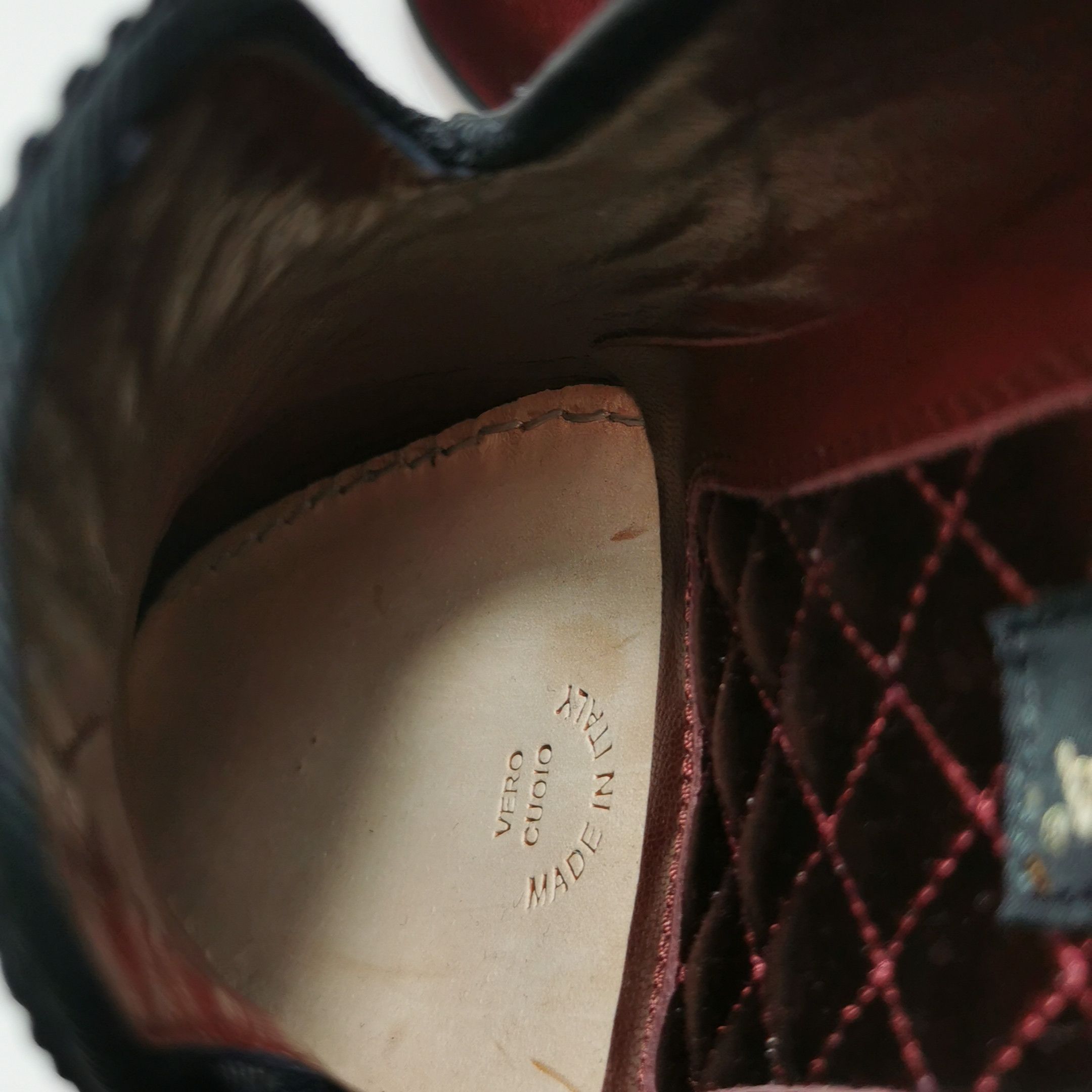 Dolce & Gabbana Dolce & Gabbana Men 7 Leather Size US 7 / EU 40 - 7 Thumbnail