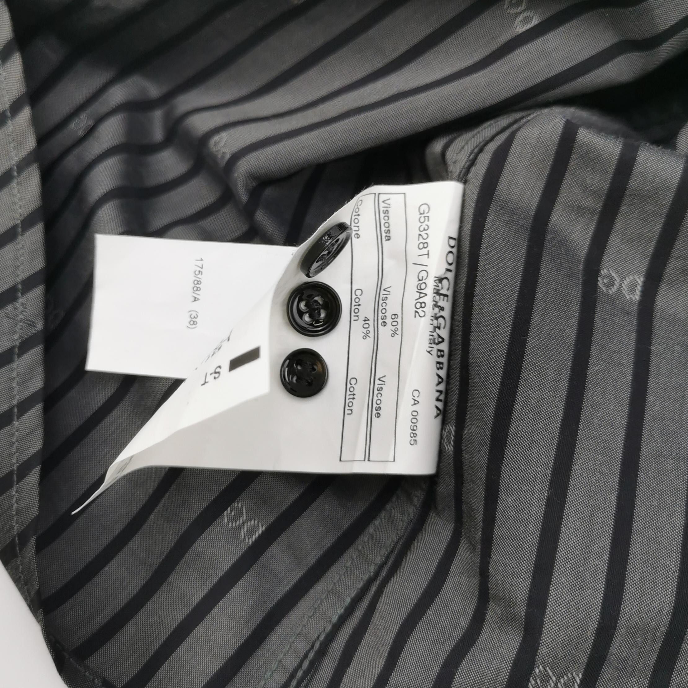 Dolce & Gabbana Dolce & Gabbana Men xs Button Ups Size US XS / EU 42 / 0 - 6 Thumbnail