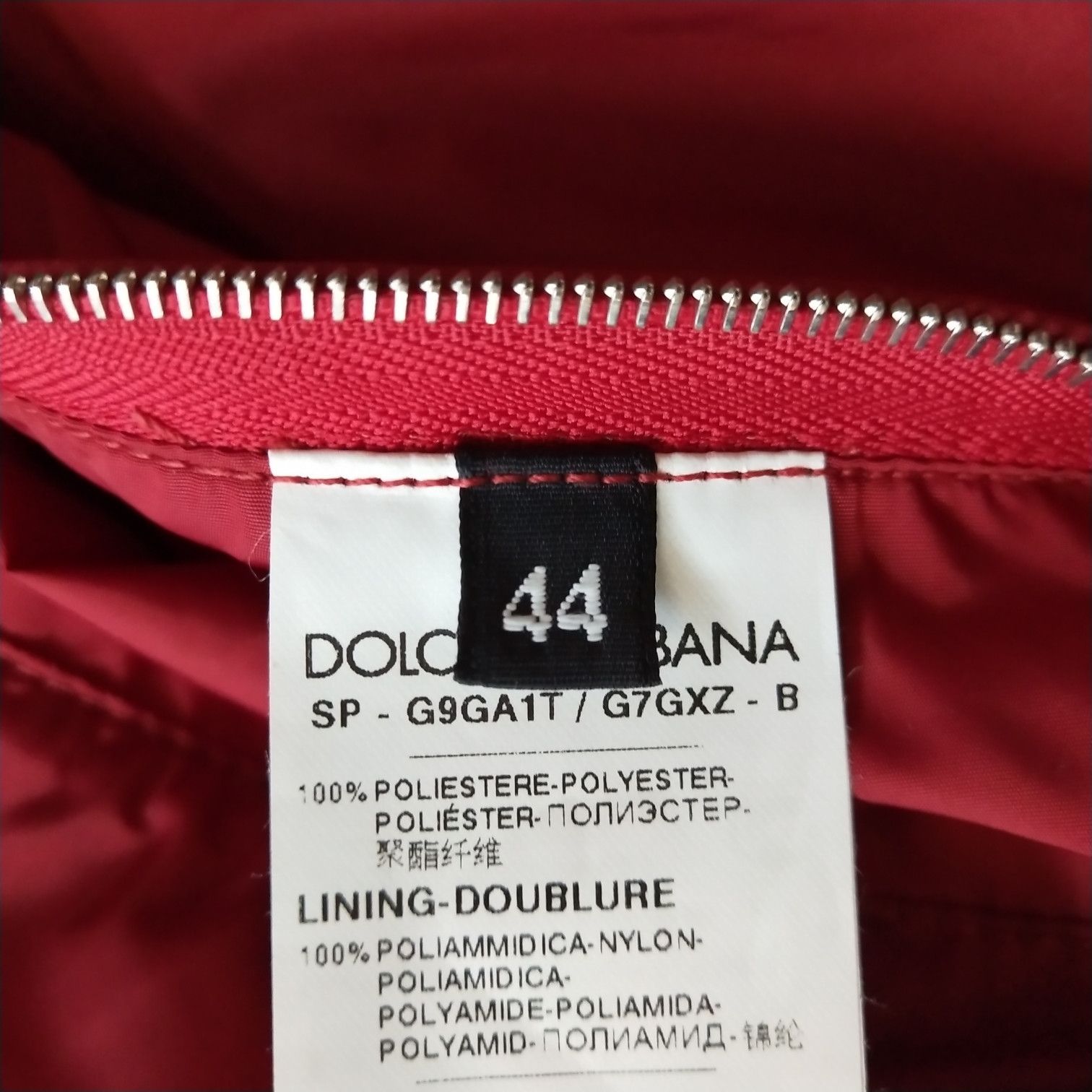 Dolce & Gabbana Dolce & Gabbana Men xs Light Jackets Size US XS / EU 42 / 0 - 5 Thumbnail