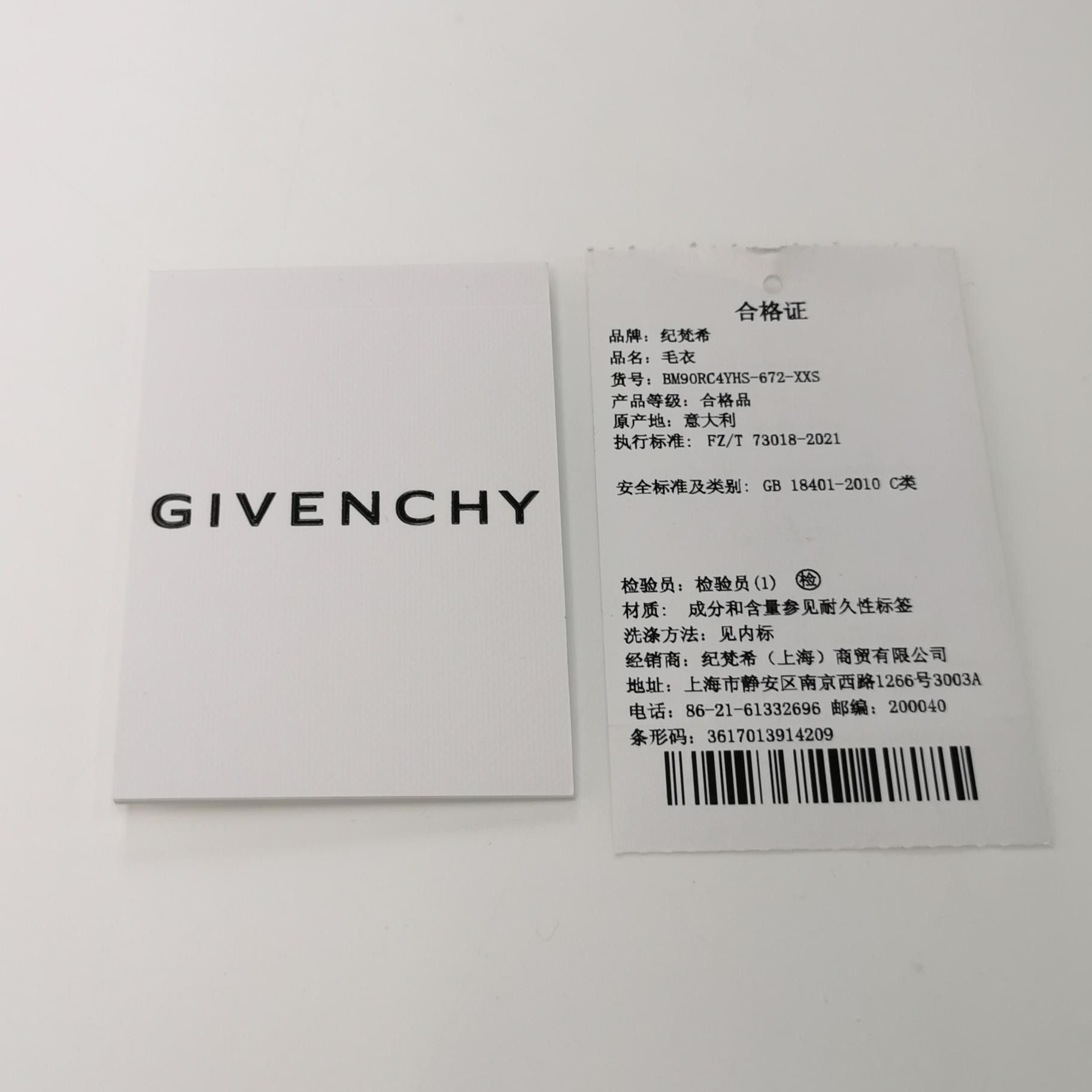 Givenchy Givenchy Men xxs Sweaters Knitwear Size US XXS / EU 40 - 4 Thumbnail