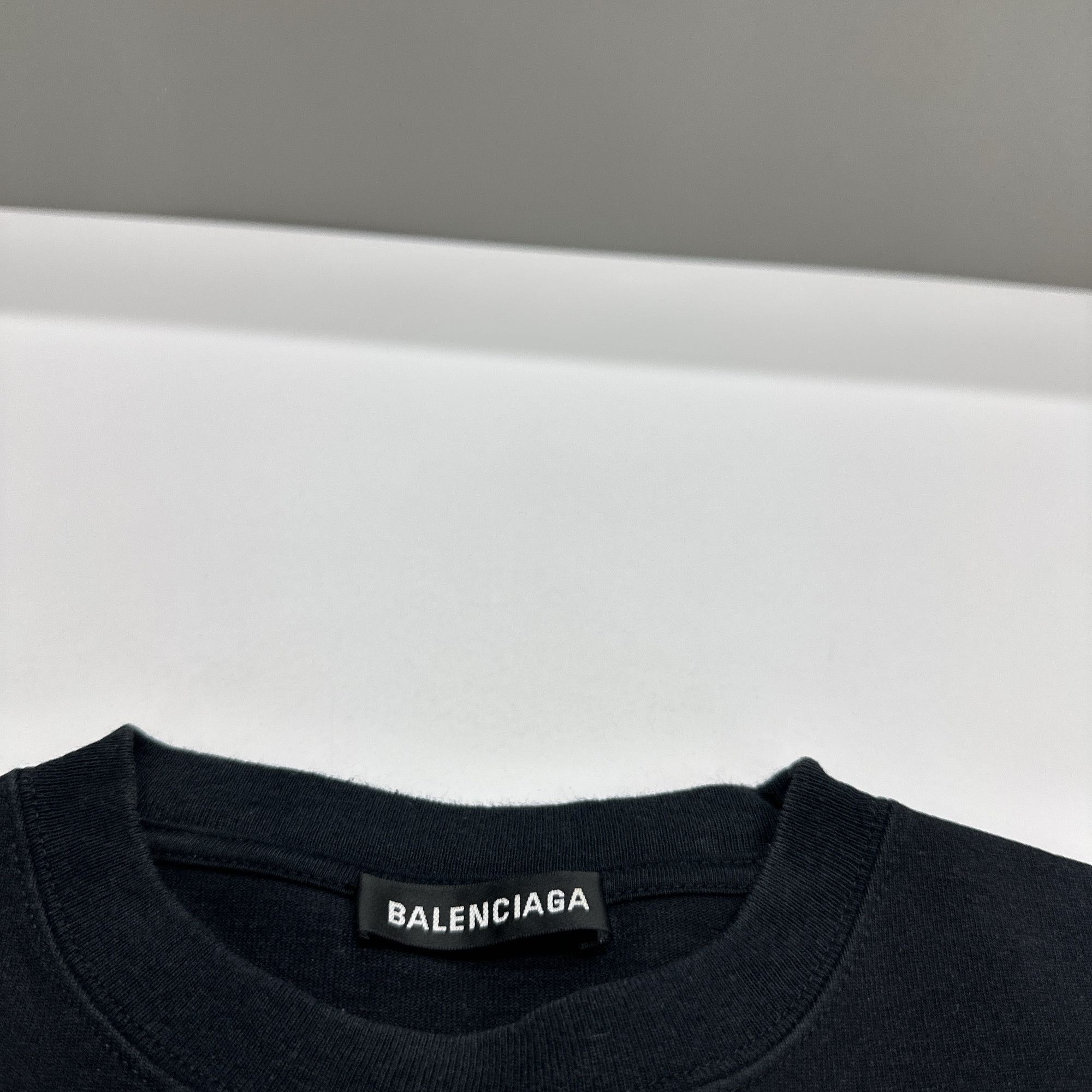 Balenciaga Balenciaga Crew Logo T-Shirt Size XS Size US XS / EU 42 / 0 - 3 Thumbnail
