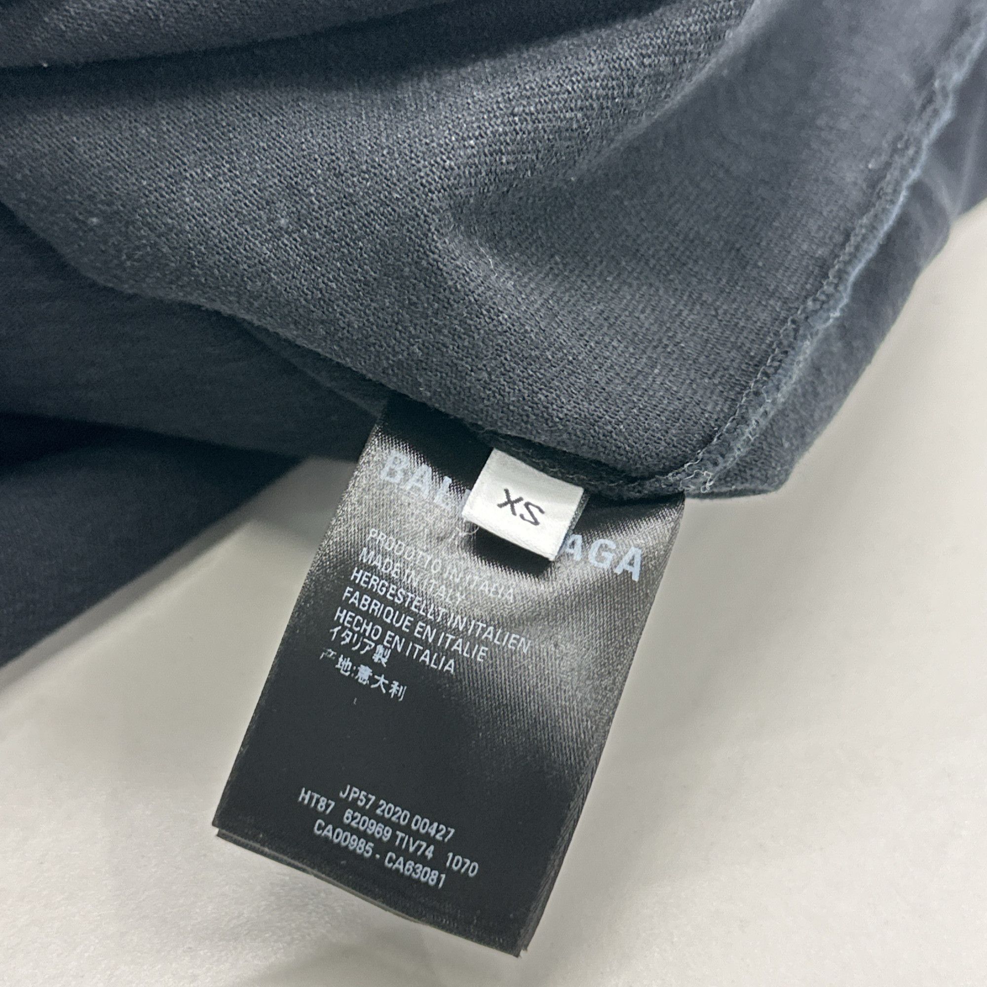 Balenciaga Balenciaga Crew Logo T-Shirt Size XS Size US XS / EU 42 / 0 - 5 Thumbnail