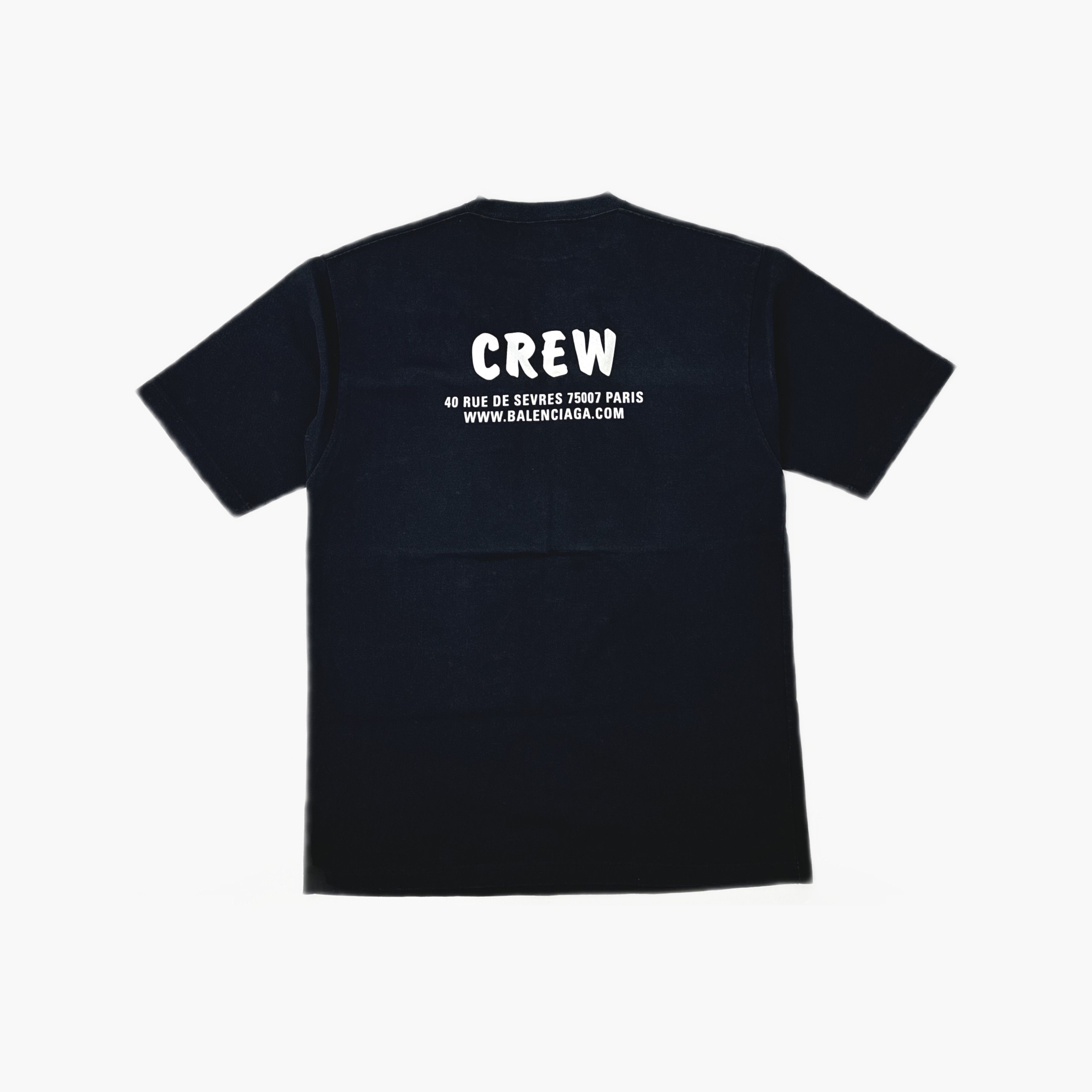 Balenciaga Balenciaga Crew Logo T-Shirt Size XS Size US XS / EU 42 / 0 - 2 Thumbnail