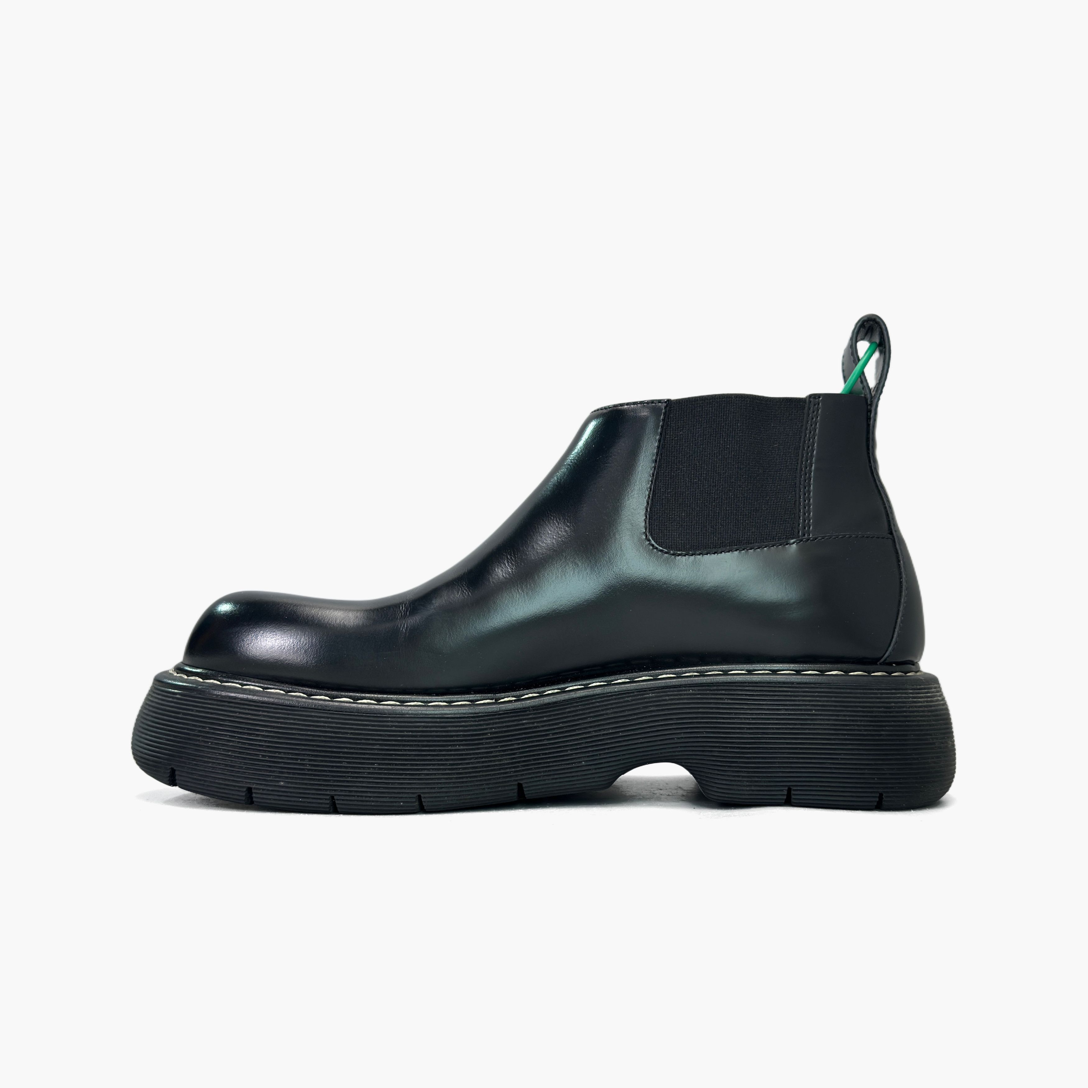 Bottega Veneta Bottega Veneta Black Leather Bounce Chelsea Boots Size 11 Size US 11 / EU 44 - 3 Thumbnail