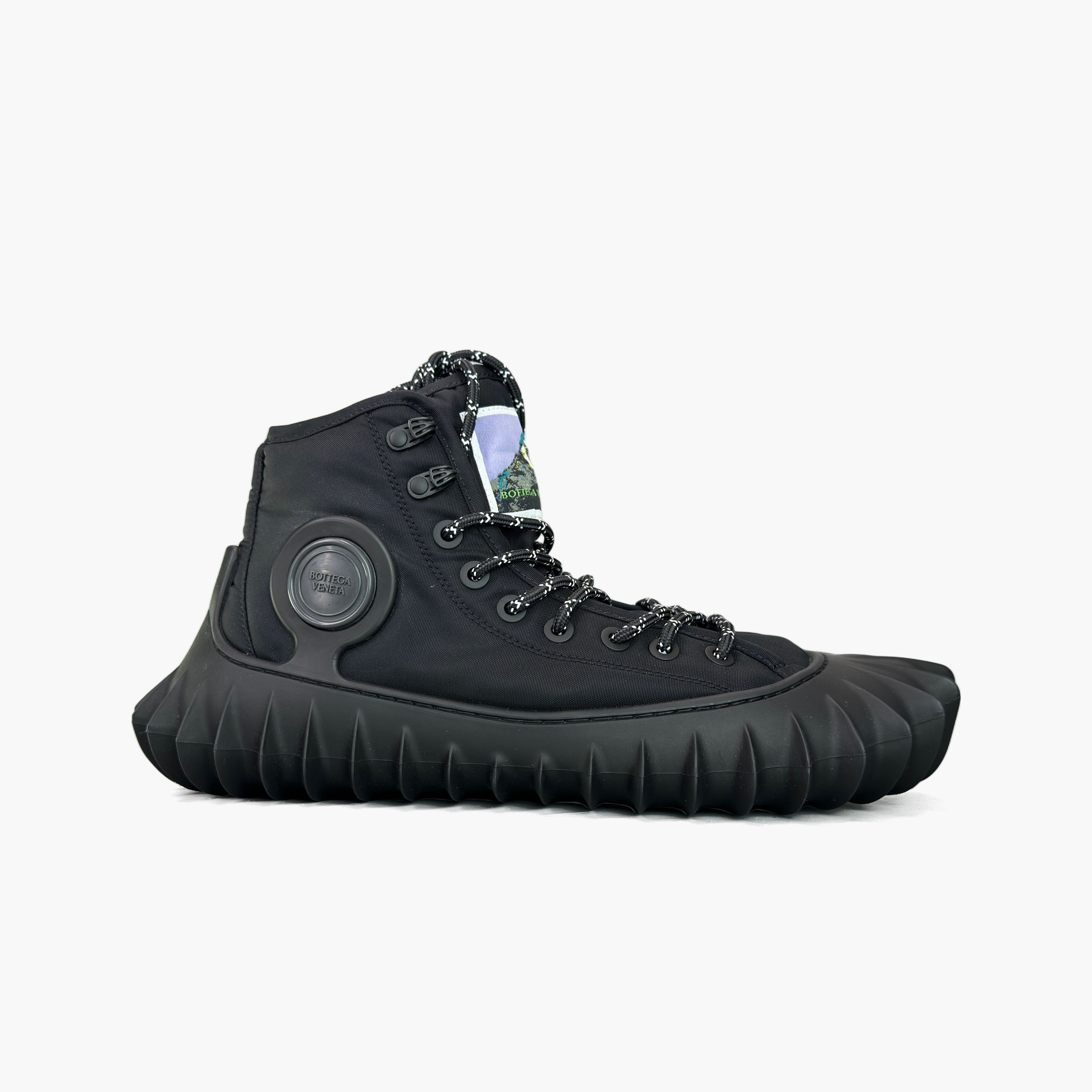 Bottega Veneta Bottega Veneta Denver Prow Hi-Top Sneakers Size 44 Size US 11 / EU 44 - 4 Thumbnail