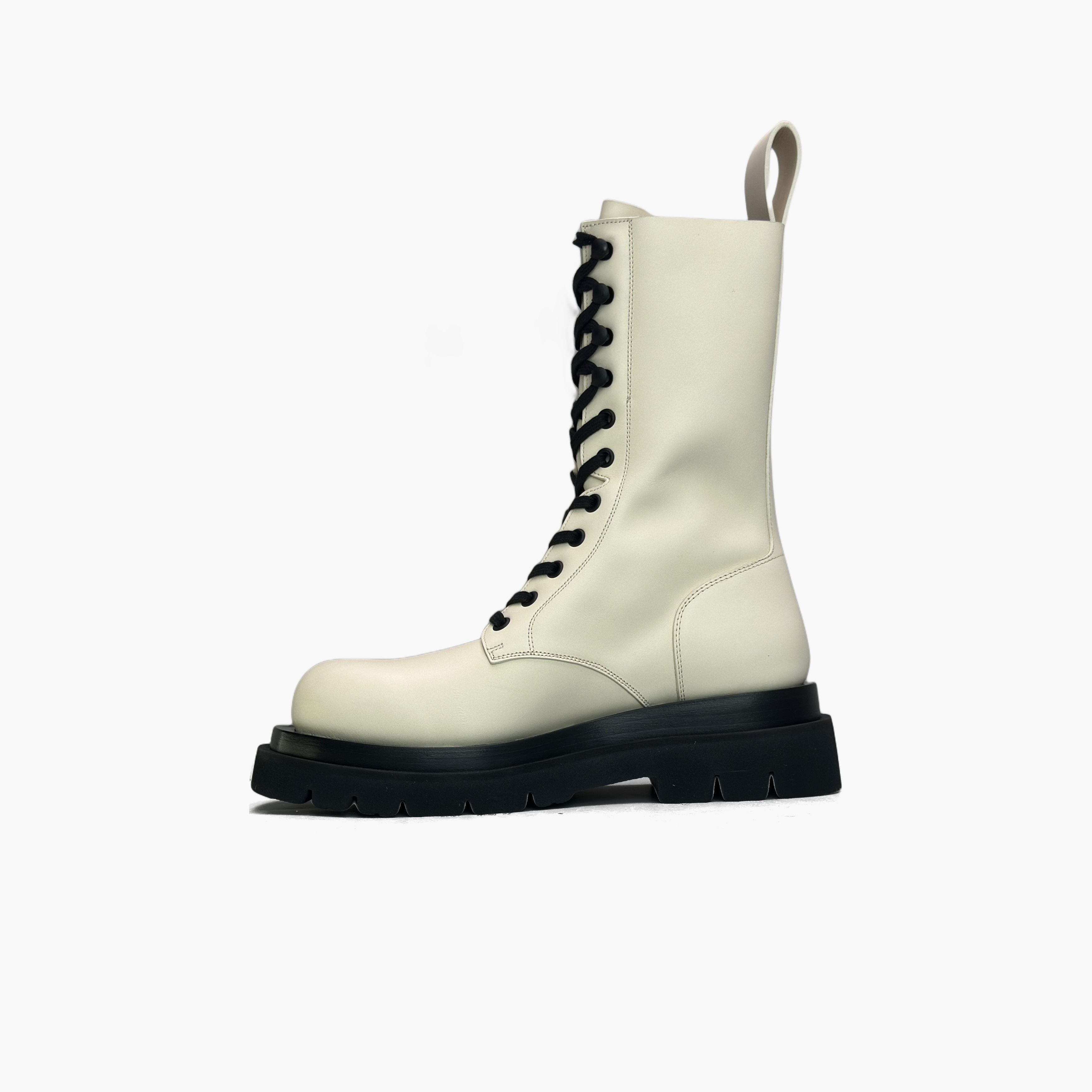 Bottega Veneta Bottega Veneta Lug Lace-Up Boots Size 37.5 Size US 7.5 / IT 37.5 - 3 Thumbnail