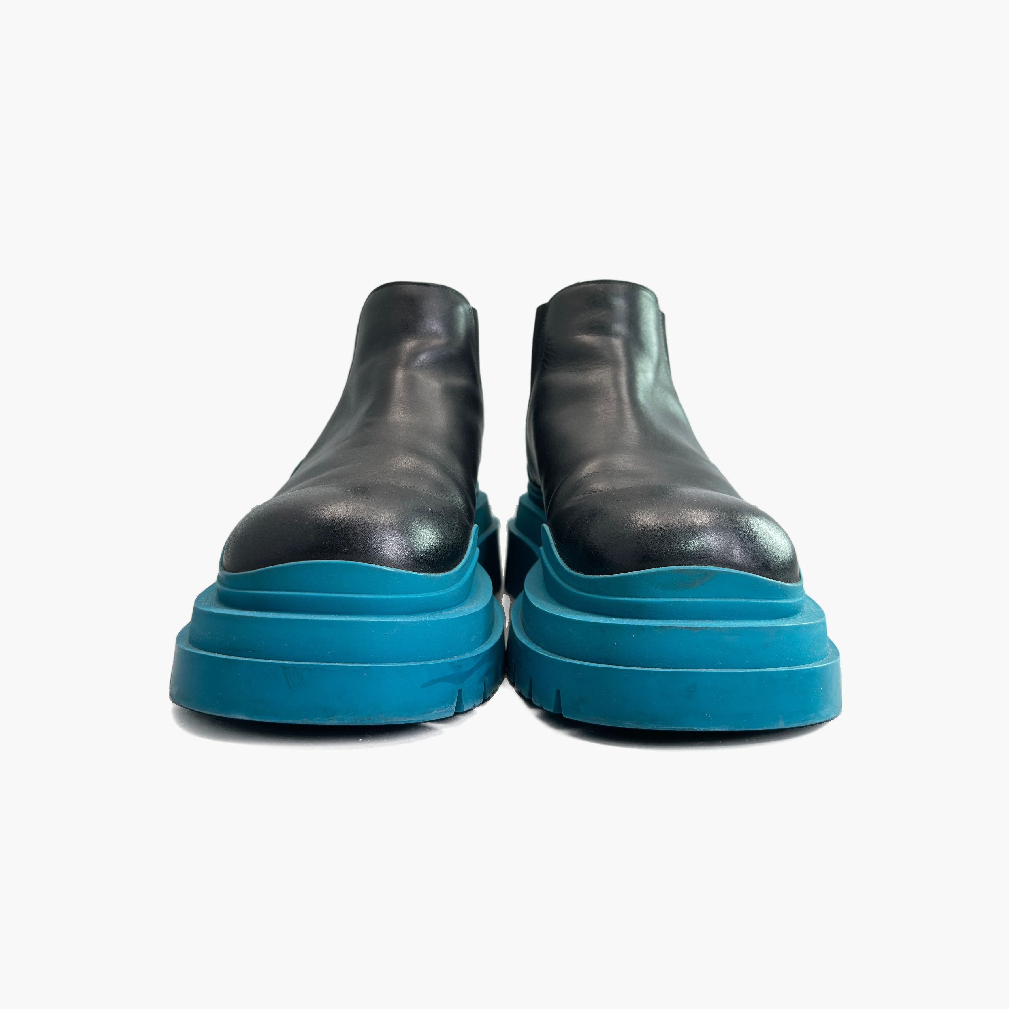 Bottega Veneta Bottega Veneta Blue Sole Chelsea Boots Size 9.5 Size US 9.5 / EU 42-43 - 5 Thumbnail