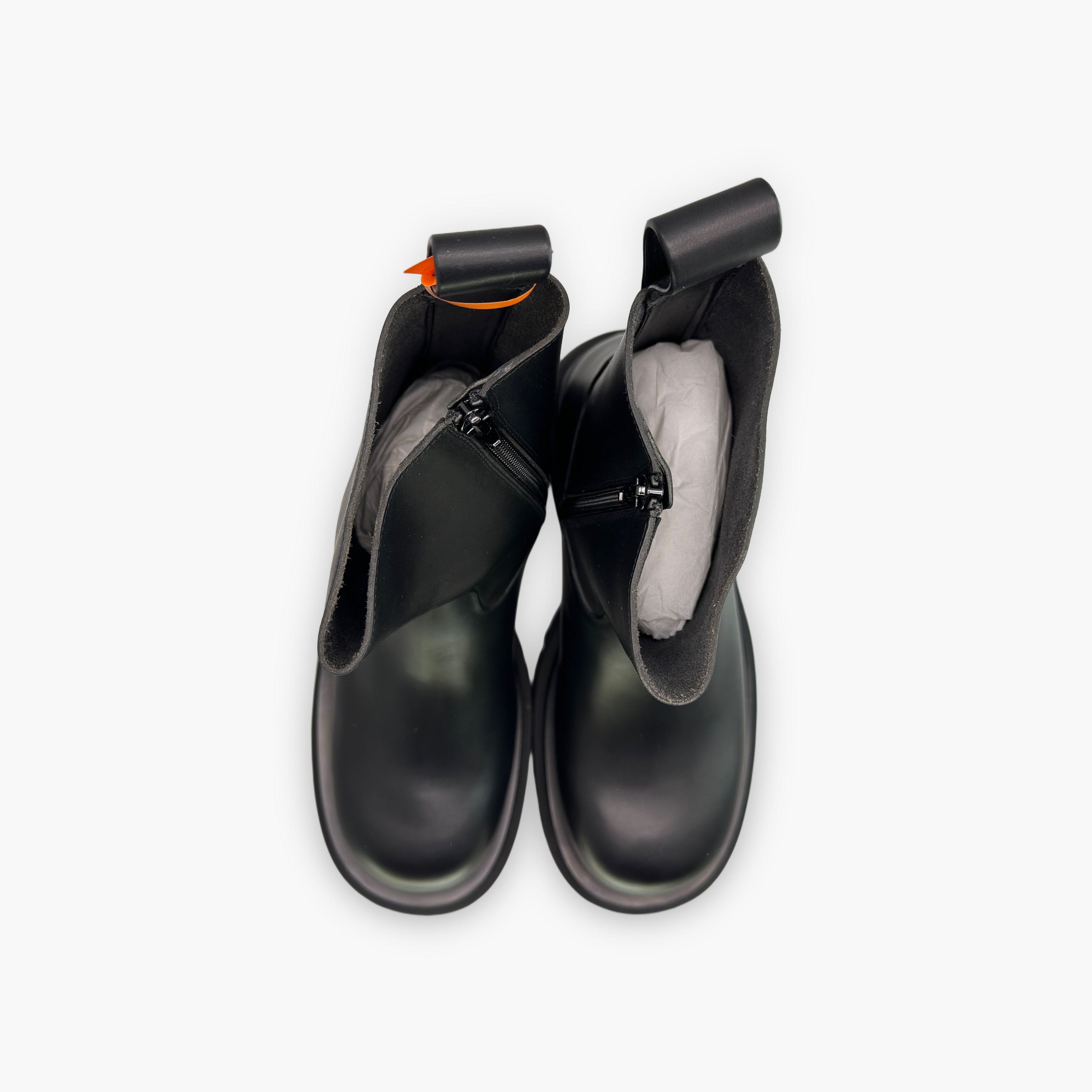Bottega Veneta Bottega Veneta Lug Leather Boots Size 42 Size US 9 / EU 42 - 9 Thumbnail