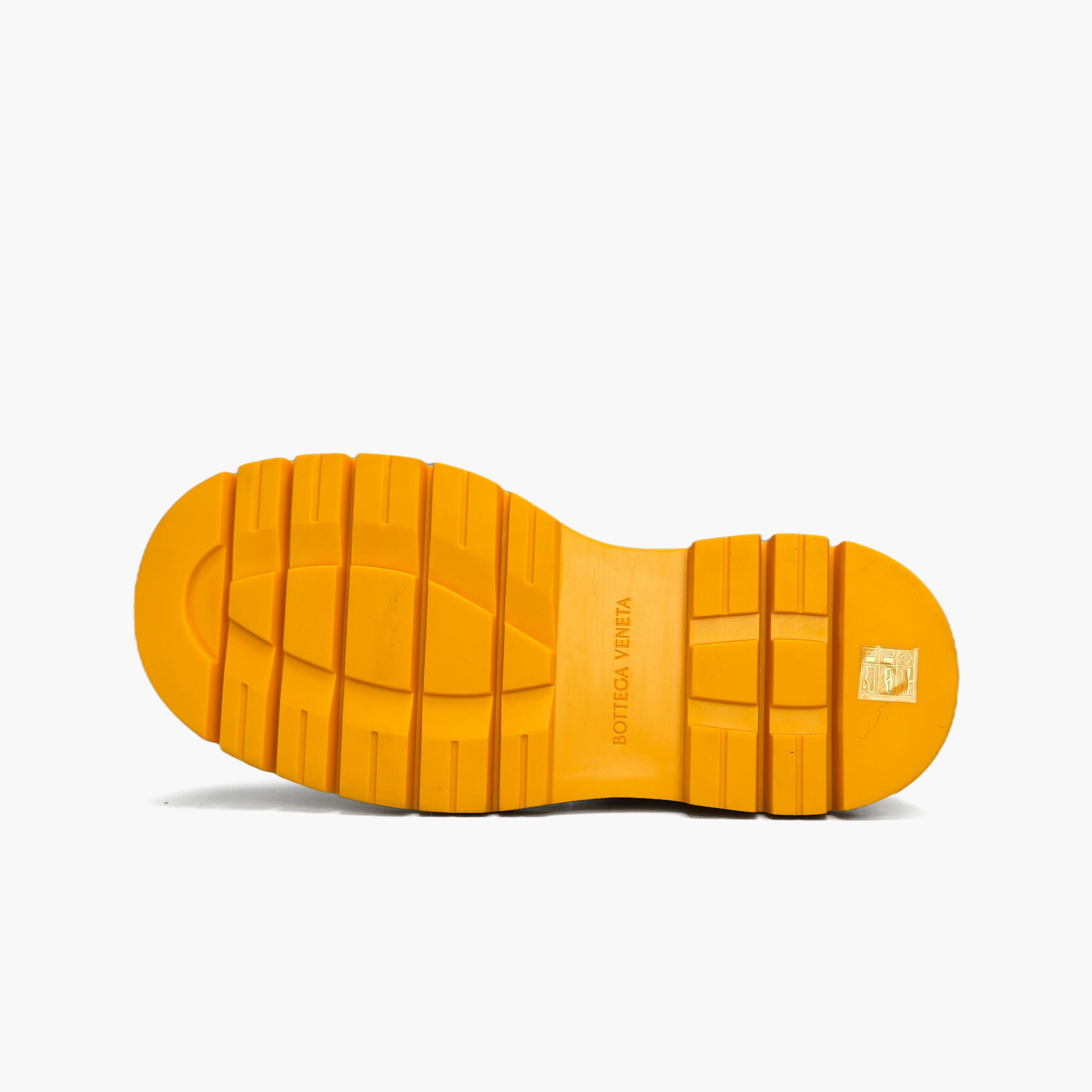 Bottega Veneta Bottega Veneta Orange Sole Tire Chelsea Boots Size 8 Size US 8 / EU 41 - 8 Thumbnail