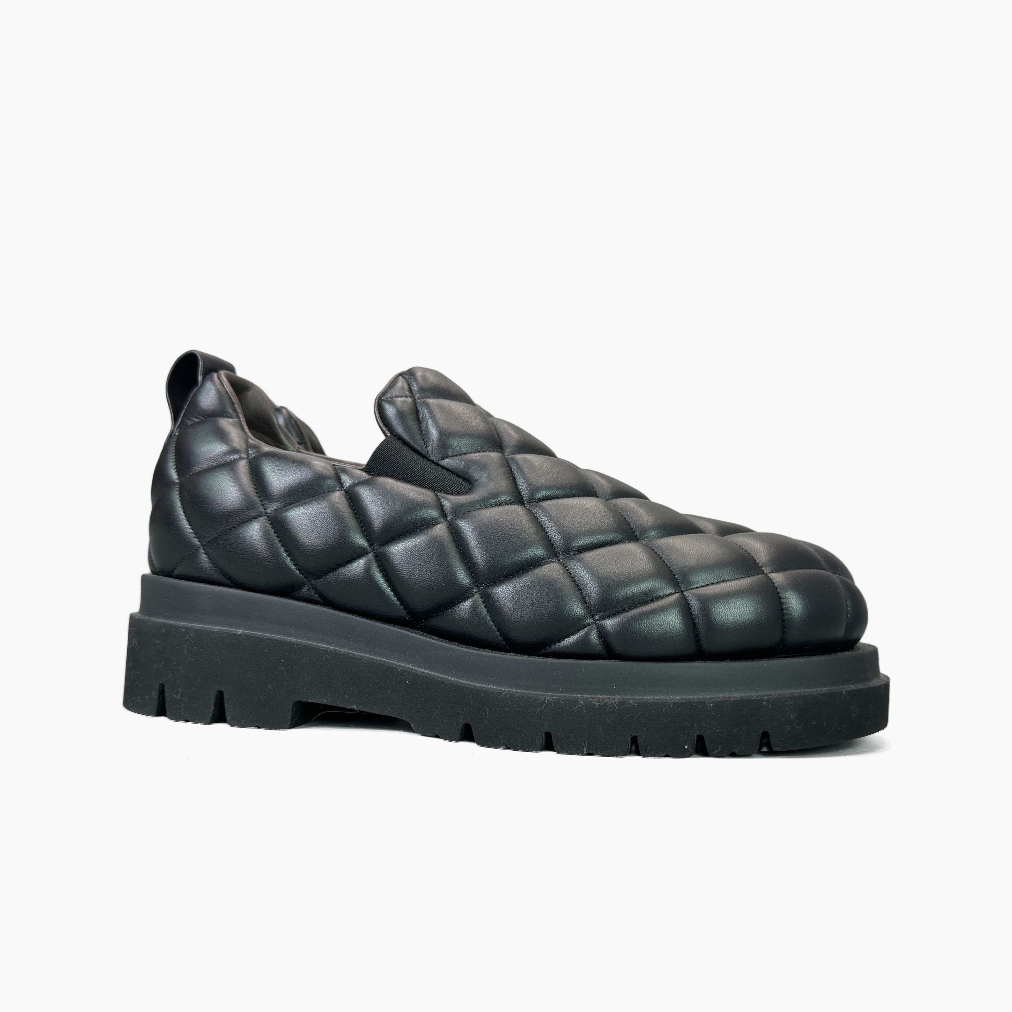 Bottega Veneta Bottega Veneta Quilted Leather Slip On Sneakers Size 10 Size US 10 / EU 43 - 4 Thumbnail