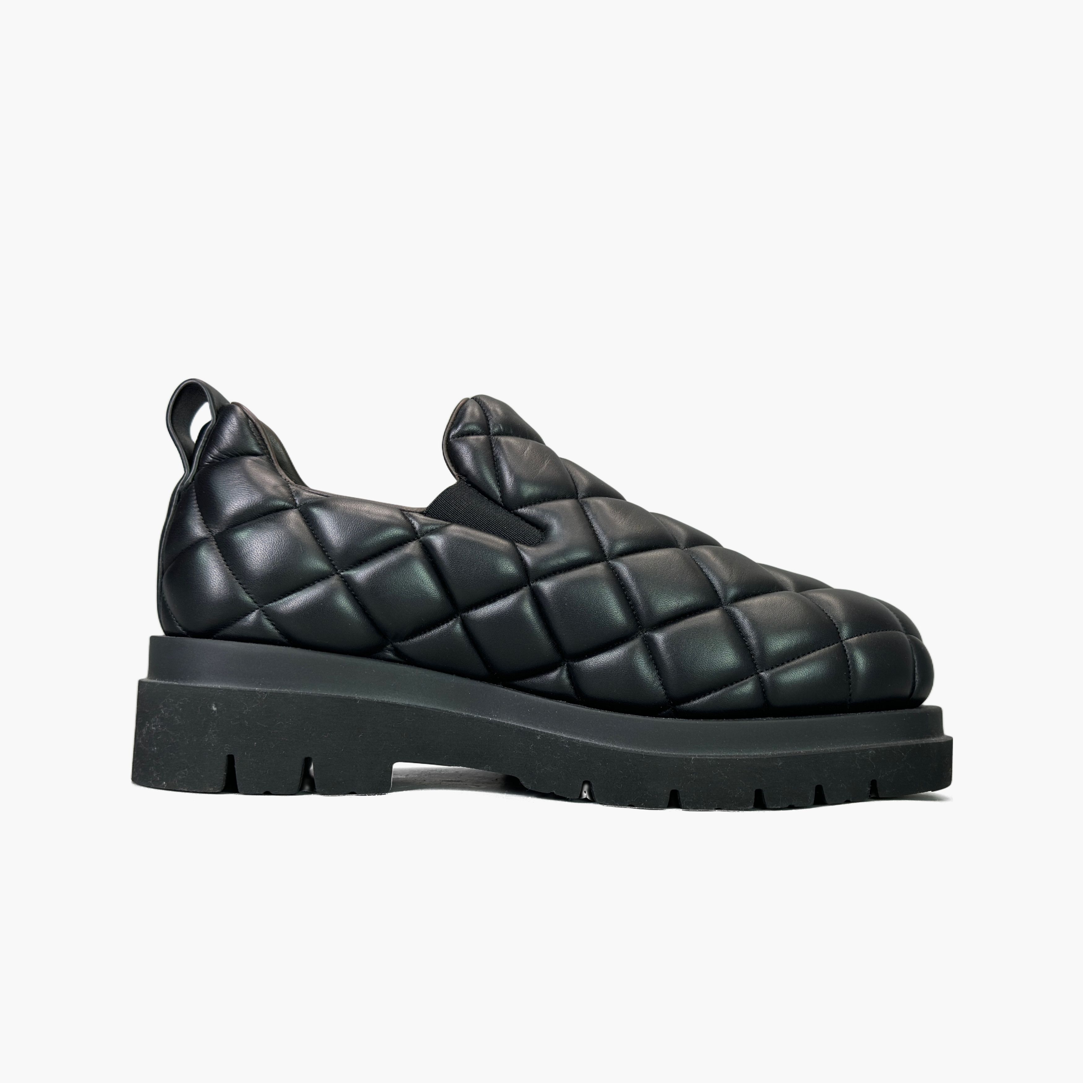 Bottega Veneta Bottega Veneta Quilted Leather Slip On Sneakers Size 10 Size US 10 / EU 43 - 2 Thumbnail