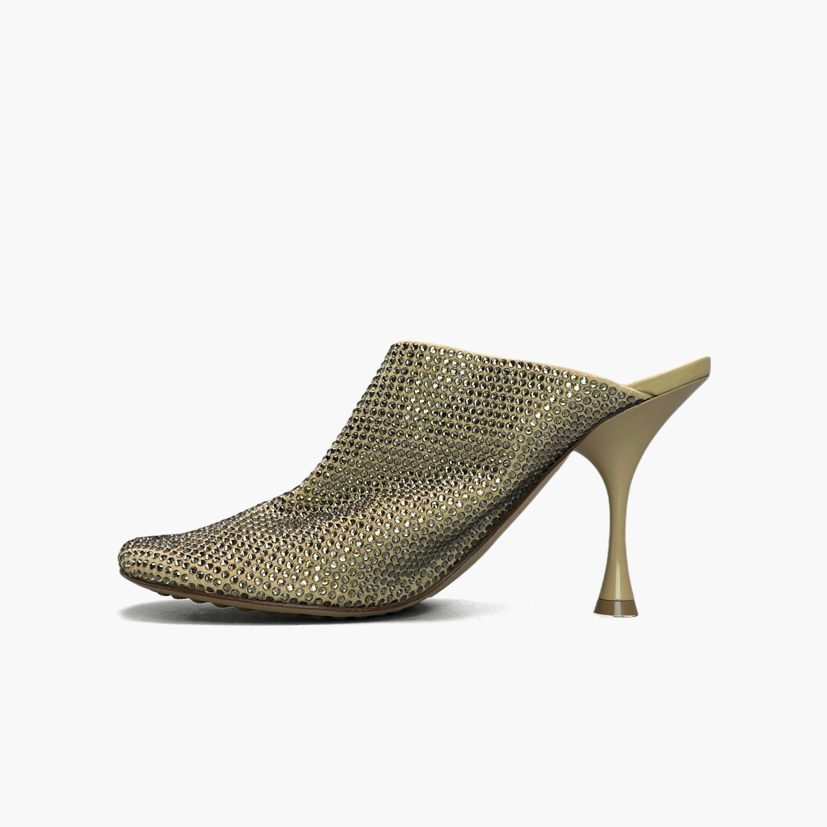 Bottega Veneta Bottega Veneta Crystal Embellished Mules Size 36.5 Size US 6.5 / IT 36.5 - 3 Thumbnail