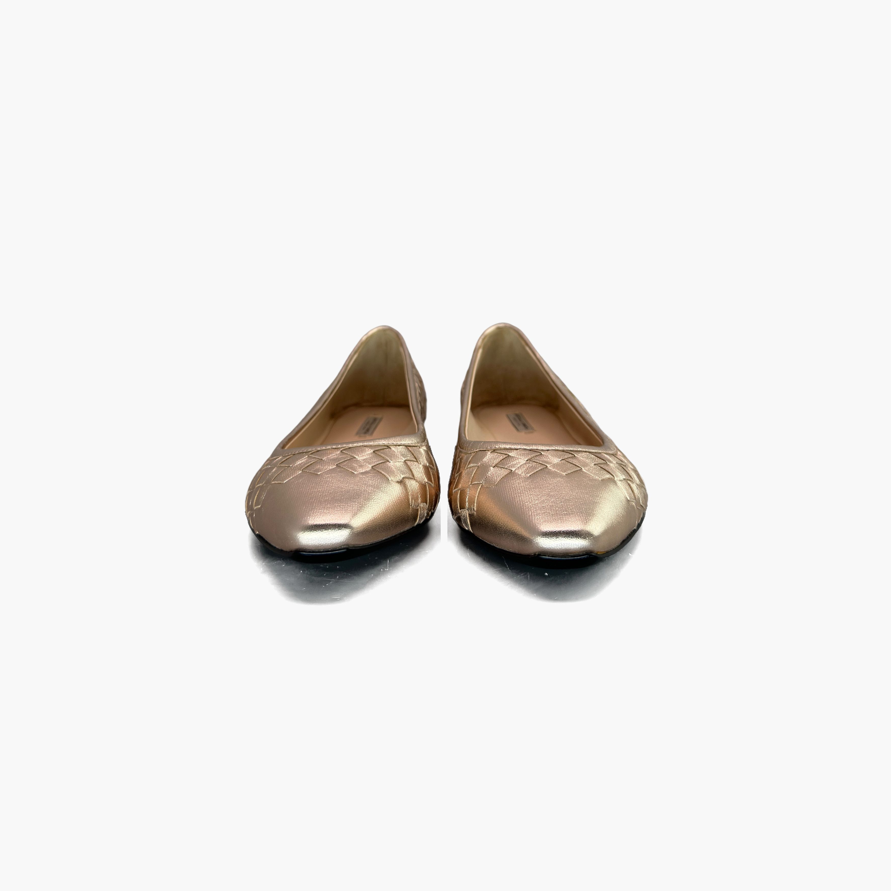 Bottega Veneta Bottega Veneta Intrecciato Woven Leather Flats Size 37 Size US 7 / IT 37 - 5 Thumbnail