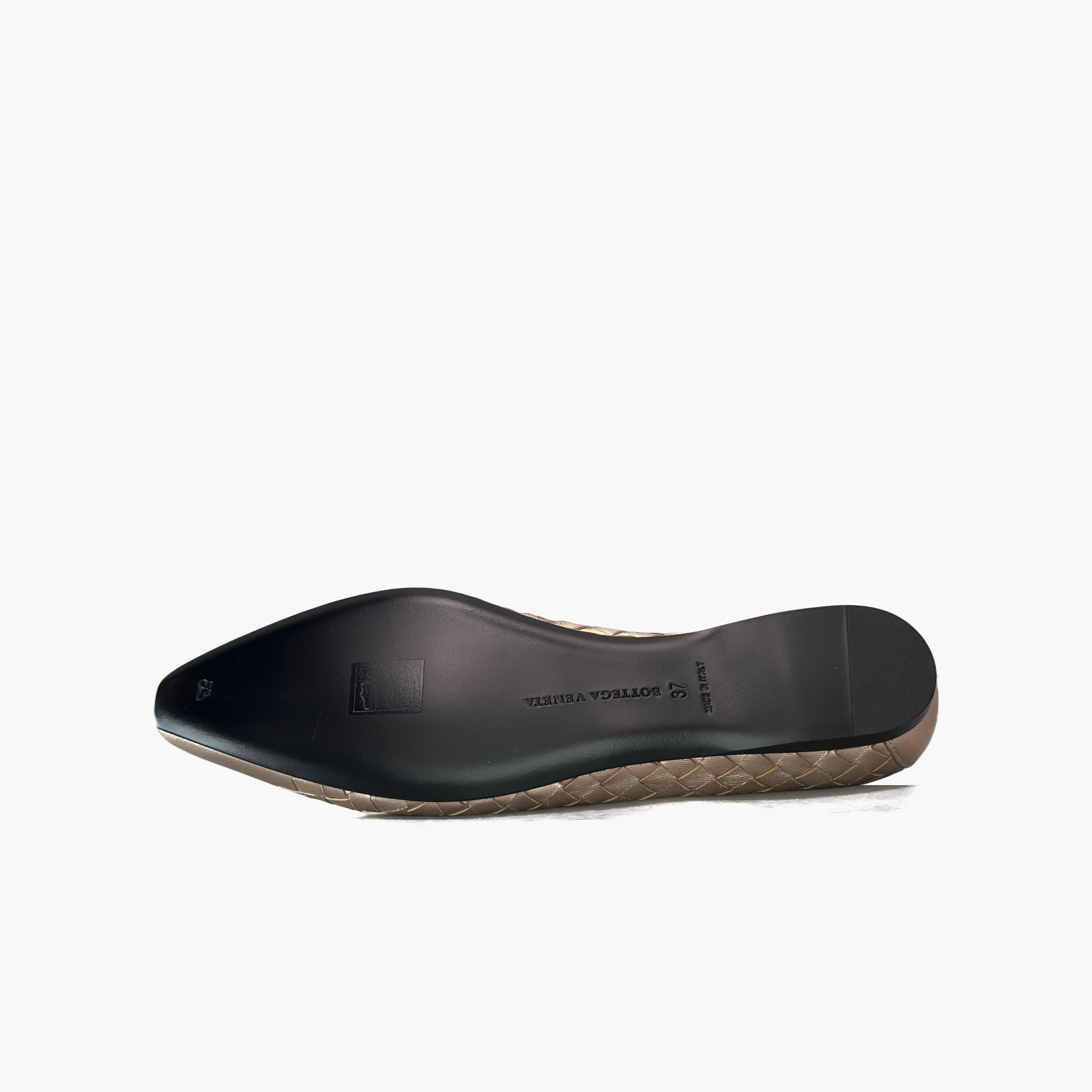 Bottega Veneta Bottega Veneta Intrecciato Woven Leather Flats Size 37 Size US 7 / IT 37 - 8 Thumbnail