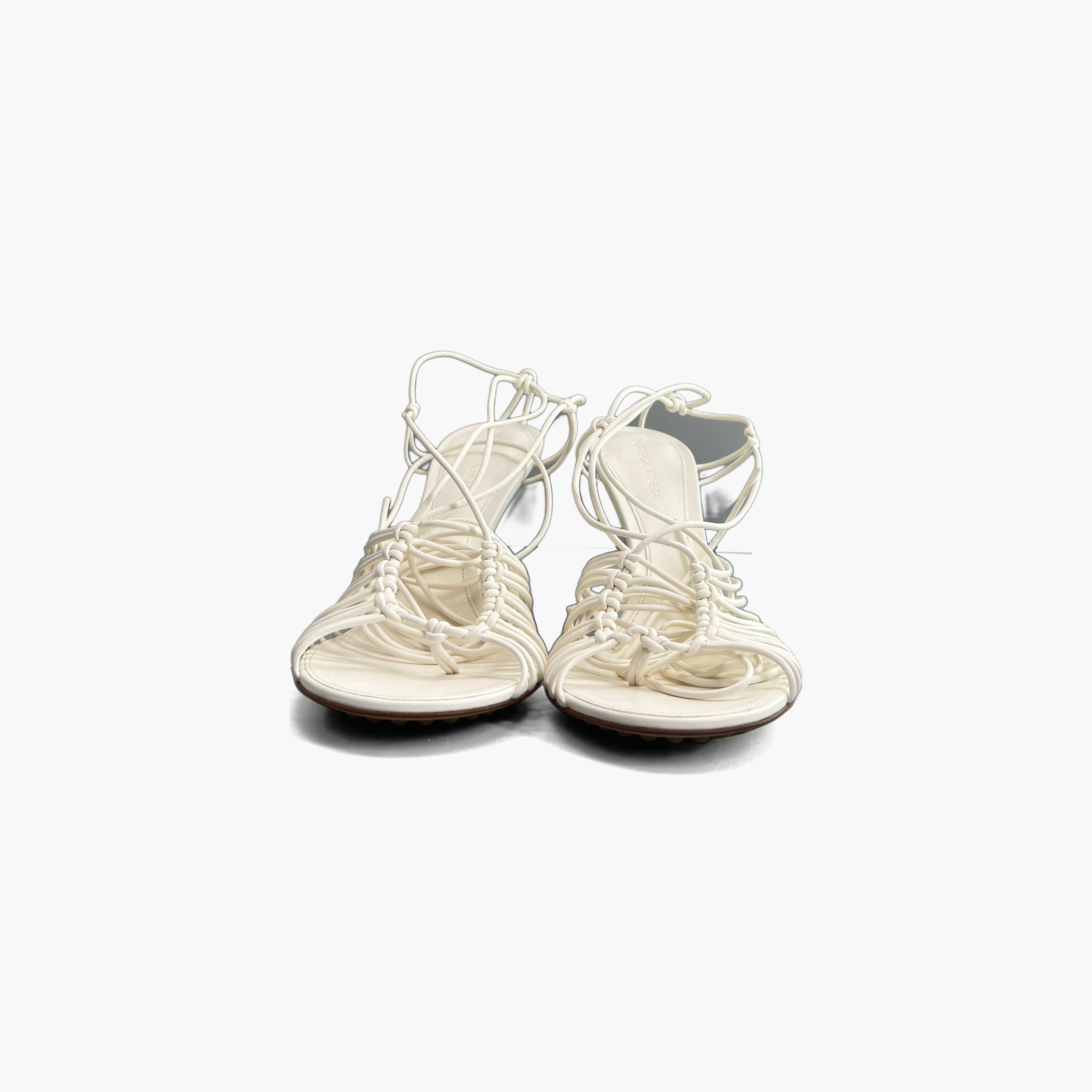 Bottega Veneta Bottega Veneta Dot Leather Sandals Size 39 Size US 9 / IT 39 - 5 Thumbnail