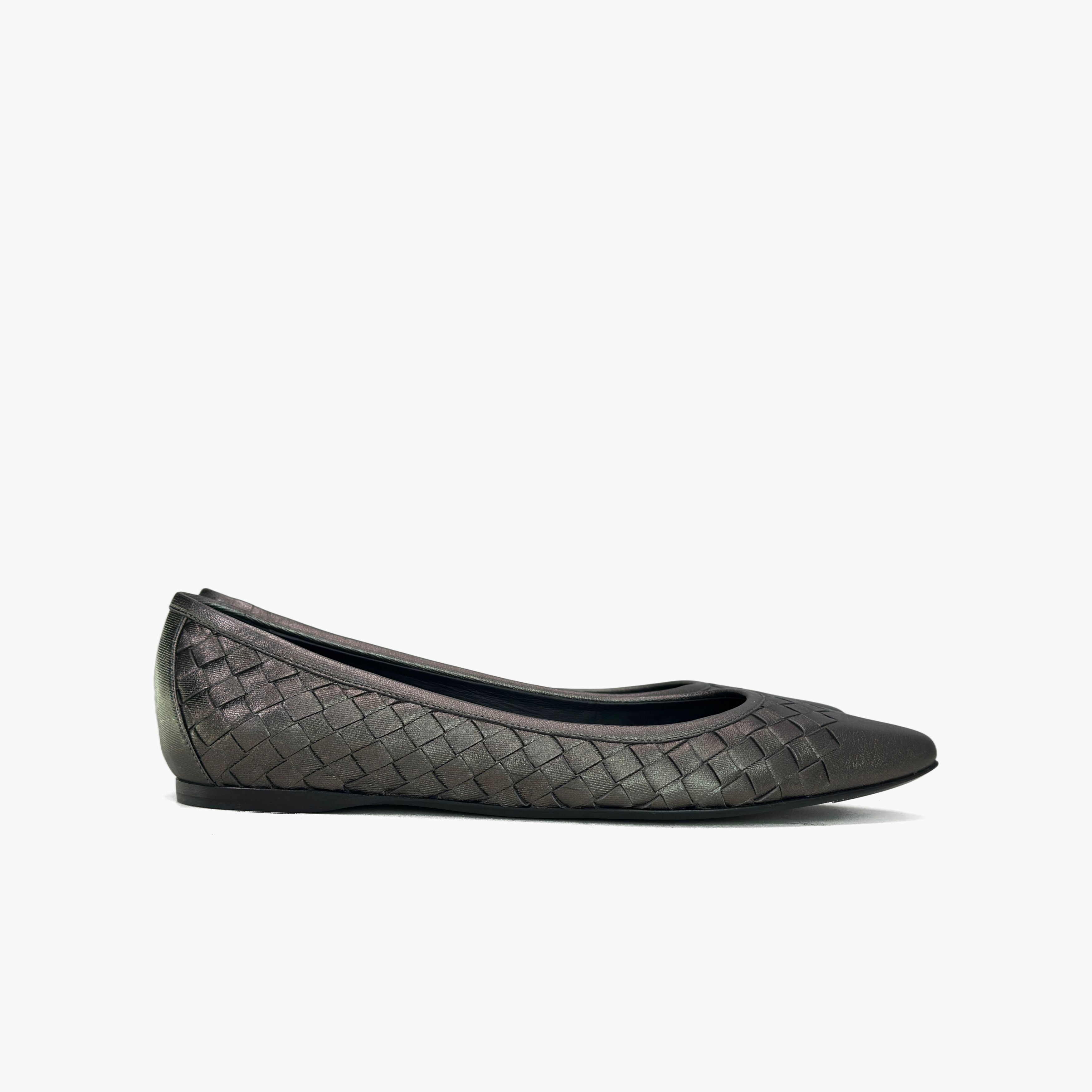 Bottega Veneta Bottega Veneta Intrecciato Flats Size 37.5 Size US 7.5 / IT 37.5 - 4 Thumbnail