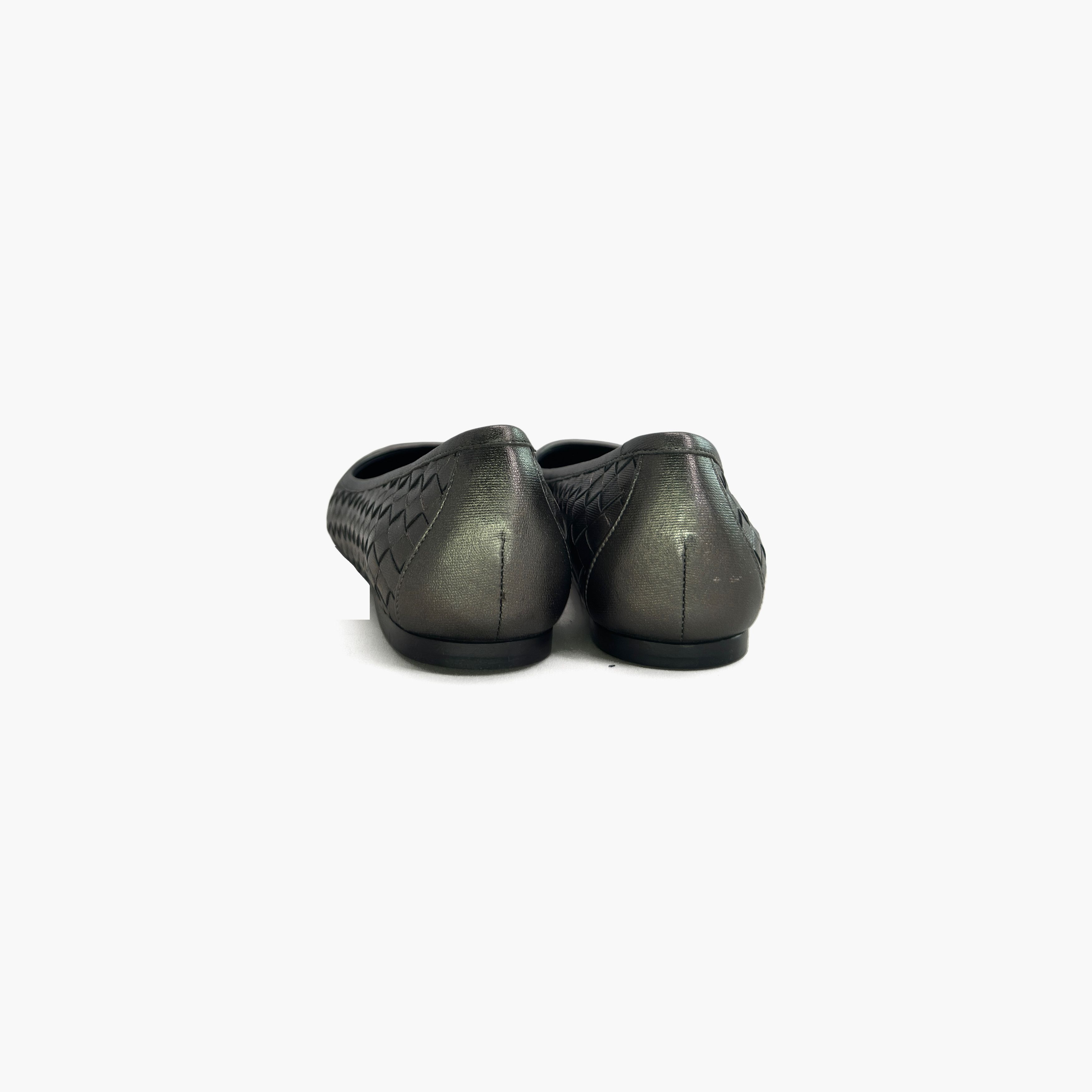 Bottega Veneta Bottega Veneta Intrecciato Flats Size 37.5 Size US 7.5 / IT 37.5 - 6 Thumbnail