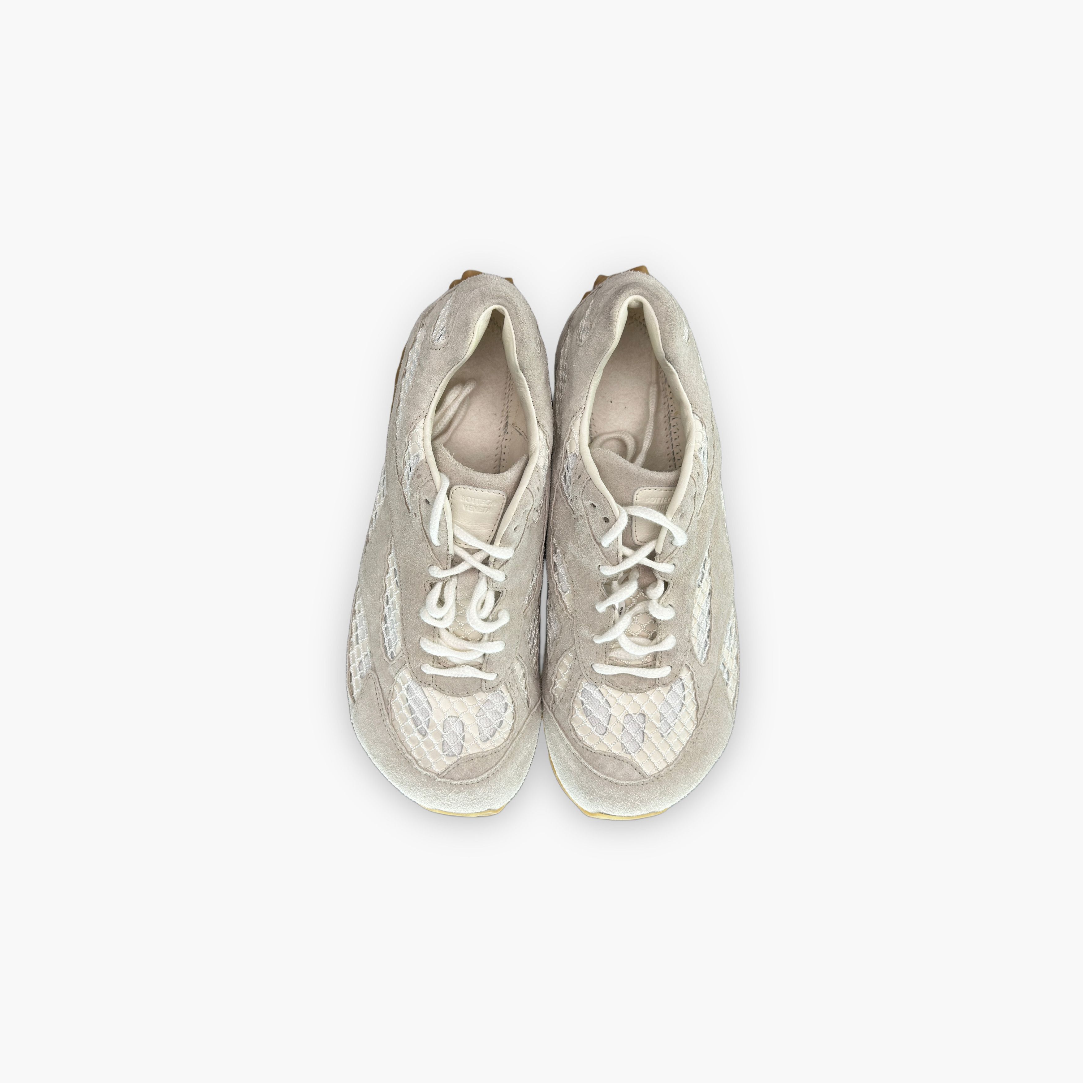 Bottega Veneta Bottega Veneta Orbit Suede Mesh Sneakers Gray US 8 Size US 8 / EU 41 - 9 Thumbnail