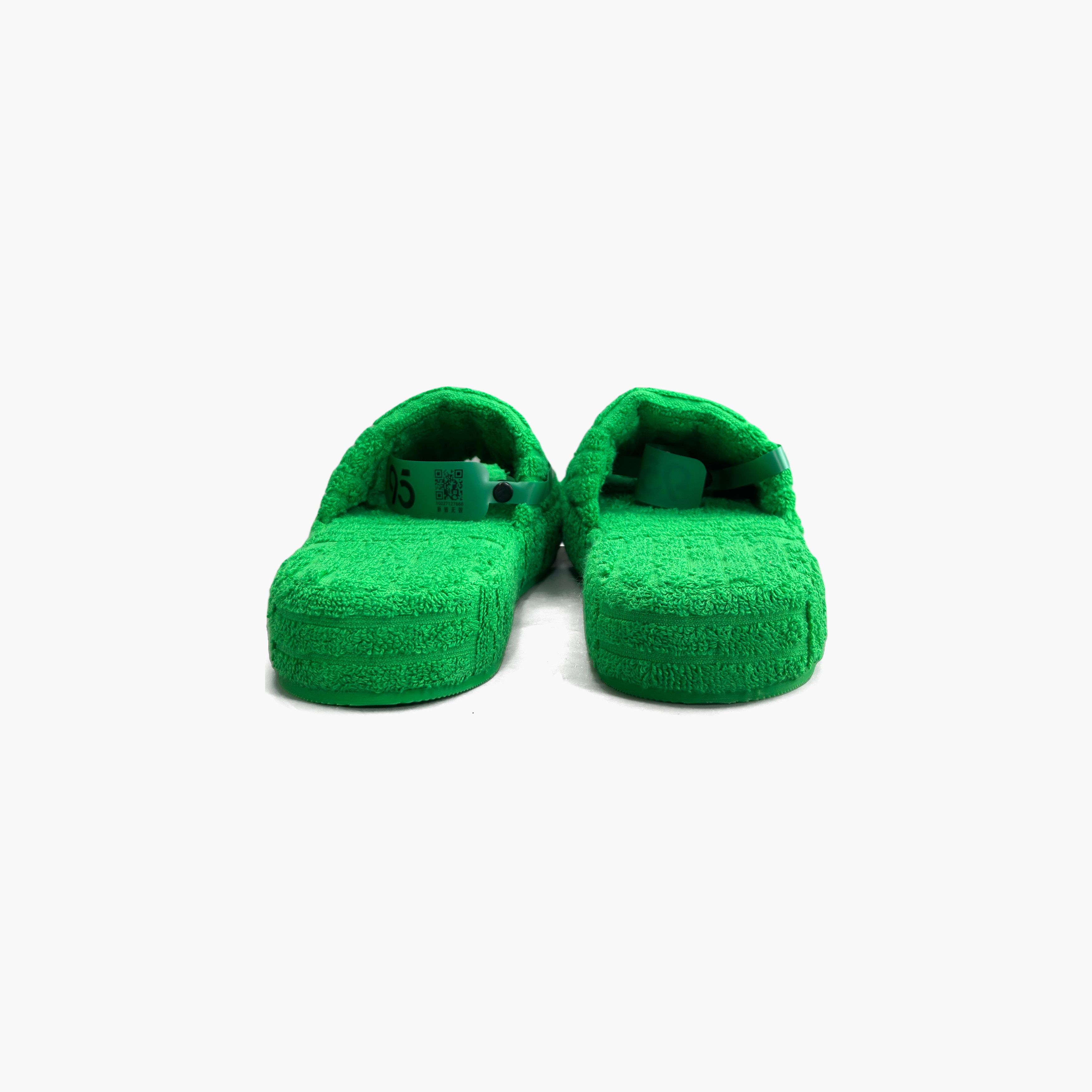Bottega Veneta Bottega Veneta Green Towel Slides Size 7 Size US 7 / EU 40 - 6 Thumbnail