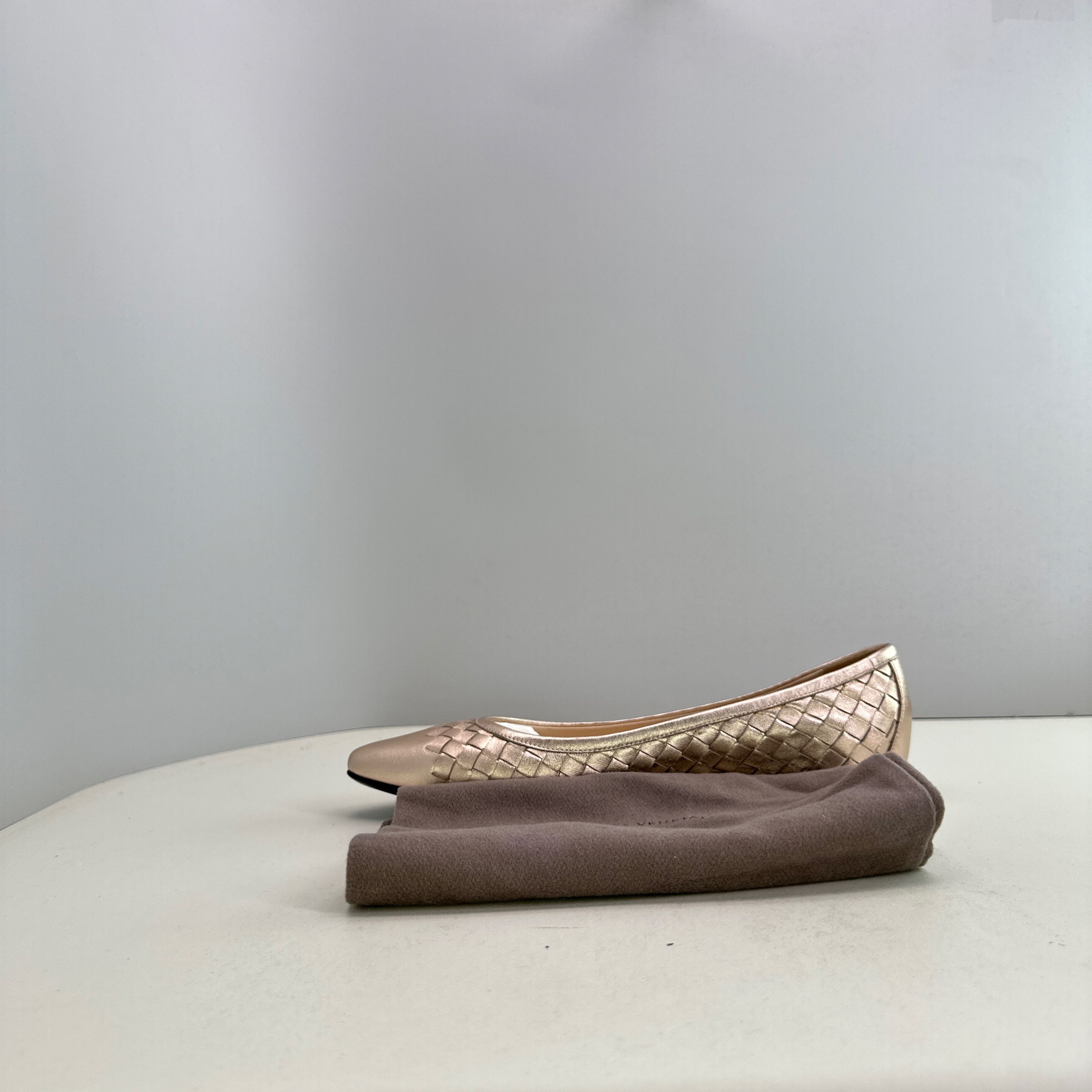 Bottega Veneta Bottega Veneta Woven Leather Flats Size 38 Size US 8 / IT 38 - 10 Thumbnail