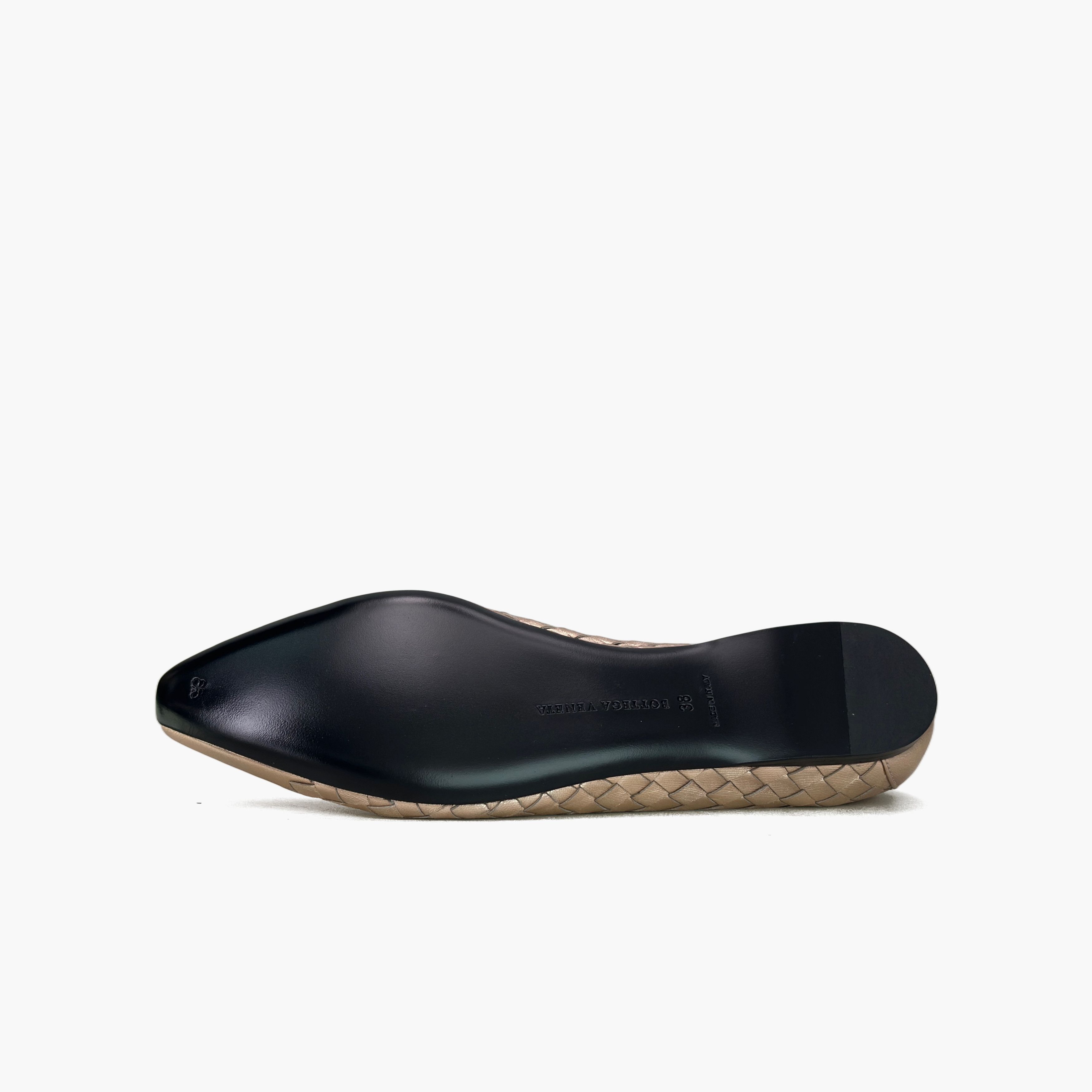 Bottega Veneta Bottega Veneta Woven Leather Flats Size 38 Size US 8 / IT 38 - 8 Thumbnail