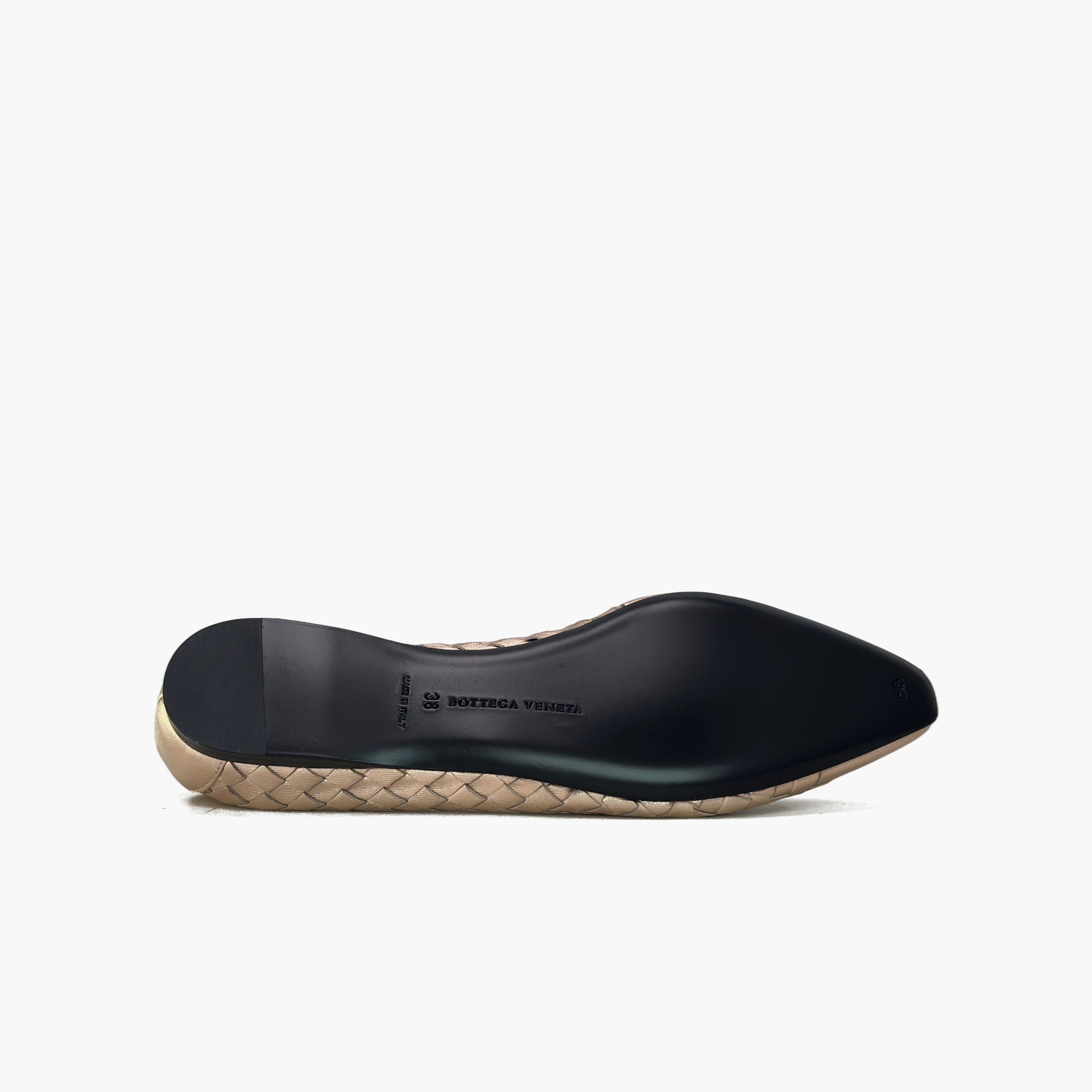 Bottega Veneta Bottega Veneta Woven Leather Flats Size 38 Size US 8 / IT 38 - 7 Thumbnail