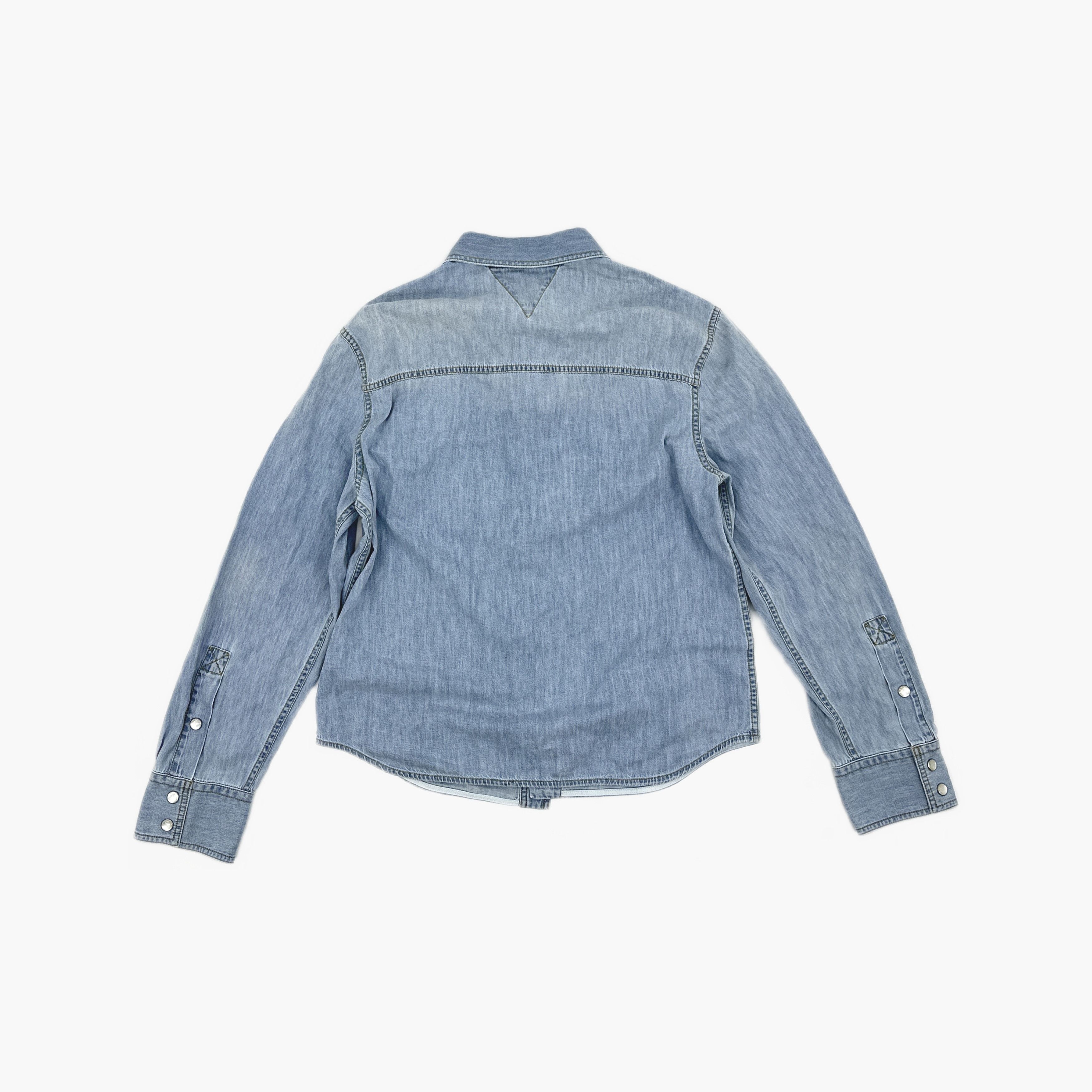 Bottega Veneta Bottega Veneta Bleached Denim Shirt Size L Size US L / EU 52-54 / 3 - 2 Thumbnail