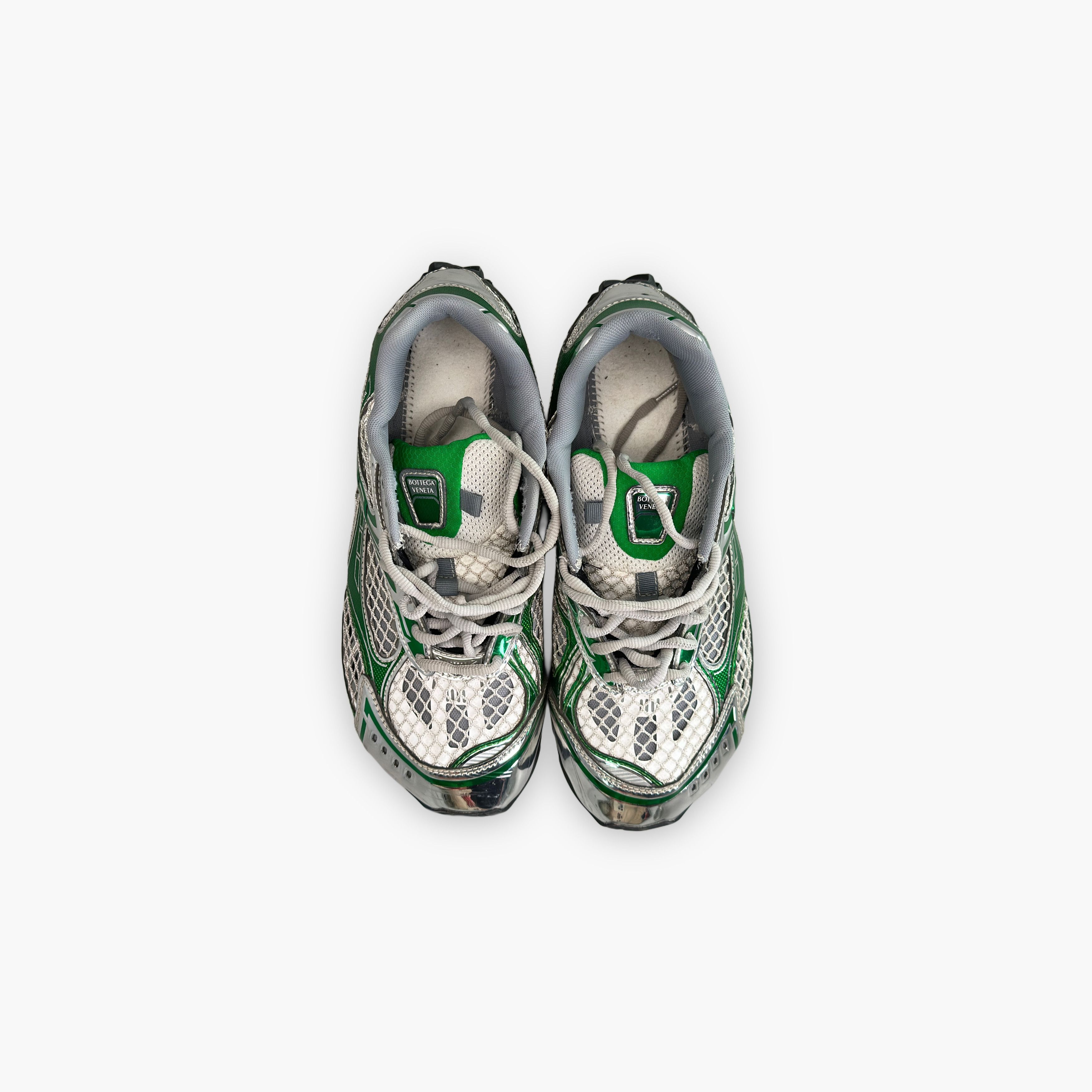 Bottega Veneta Bottega Veneta Orbit Low-Top Sneakers Green Size 41 Size US 8 / EU 41 - 9 Thumbnail