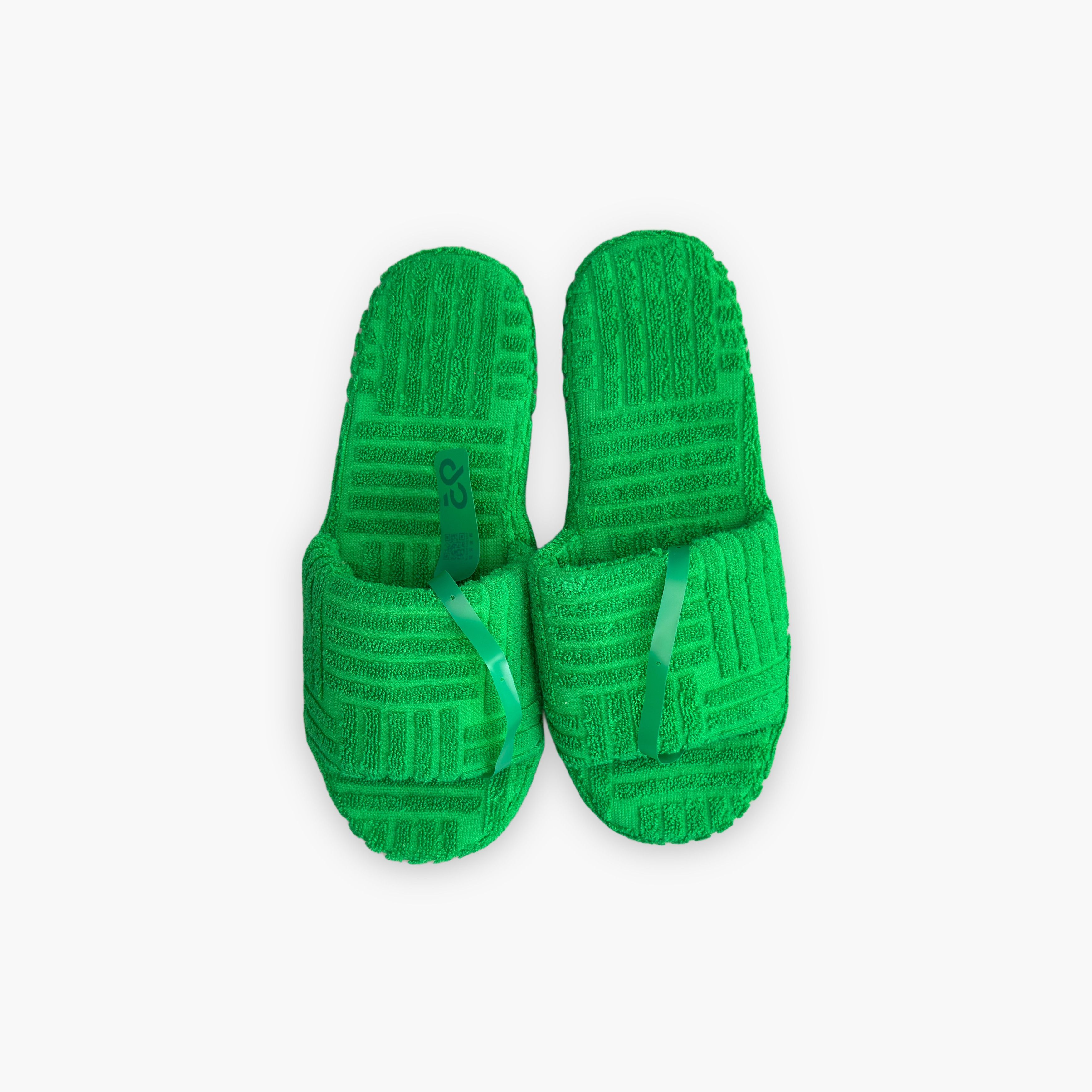 Bottega Veneta Bottega Veneta Green Sponge Slide Sandals Size 44 Size US 11 / EU 44 - 9 Thumbnail