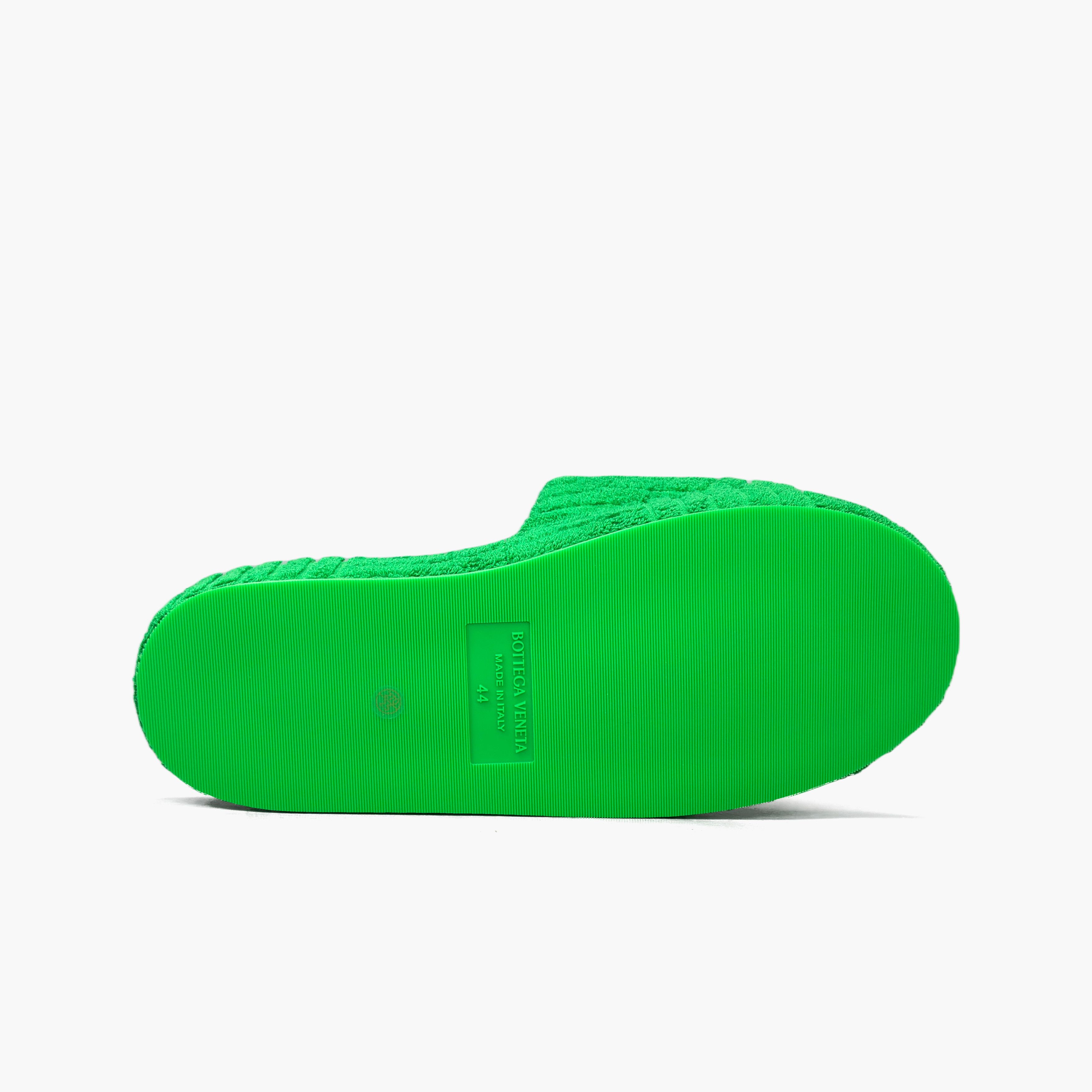 Bottega Veneta Bottega Veneta Green Sponge Slide Sandals Size 44 Size US 11 / EU 44 - 7 Thumbnail