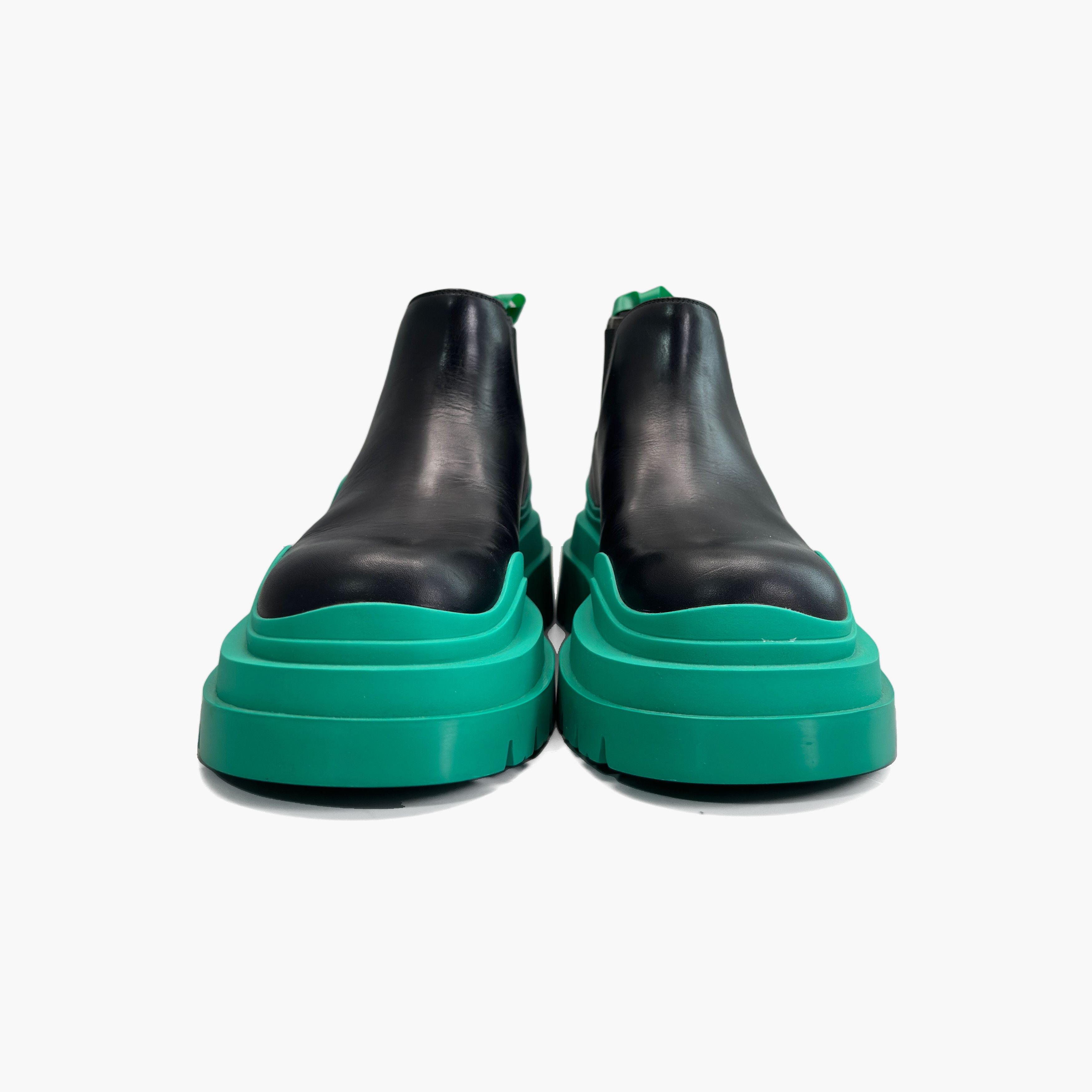 Bottega Veneta Bottega Veneta Green Sole Tire Chelsea Boots Size 37 Size US 7 / IT 37 - 5 Thumbnail