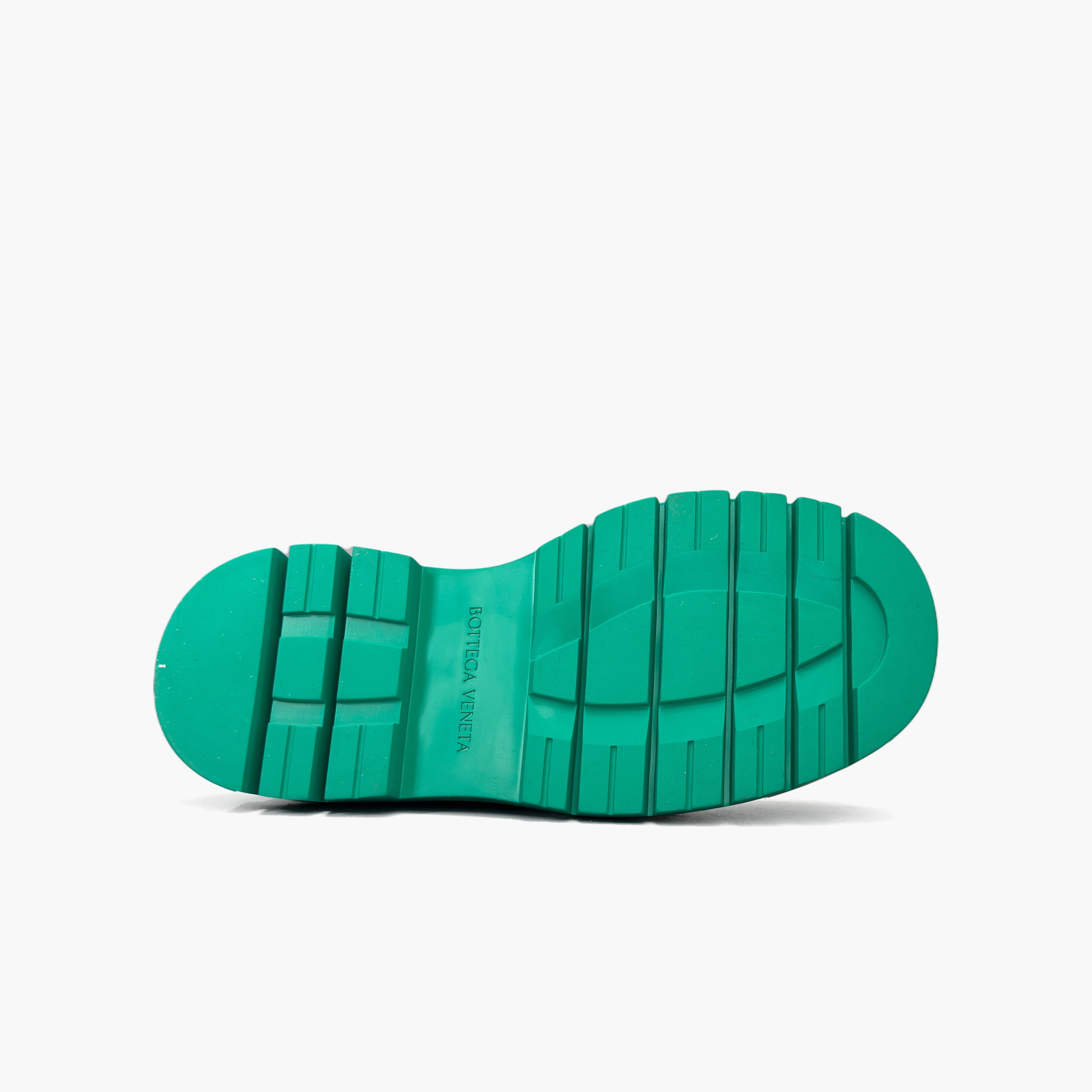 Bottega Veneta Bottega Veneta Green Sole Tire Chelsea Boots Size 37 Size US 7 / IT 37 - 7 Thumbnail