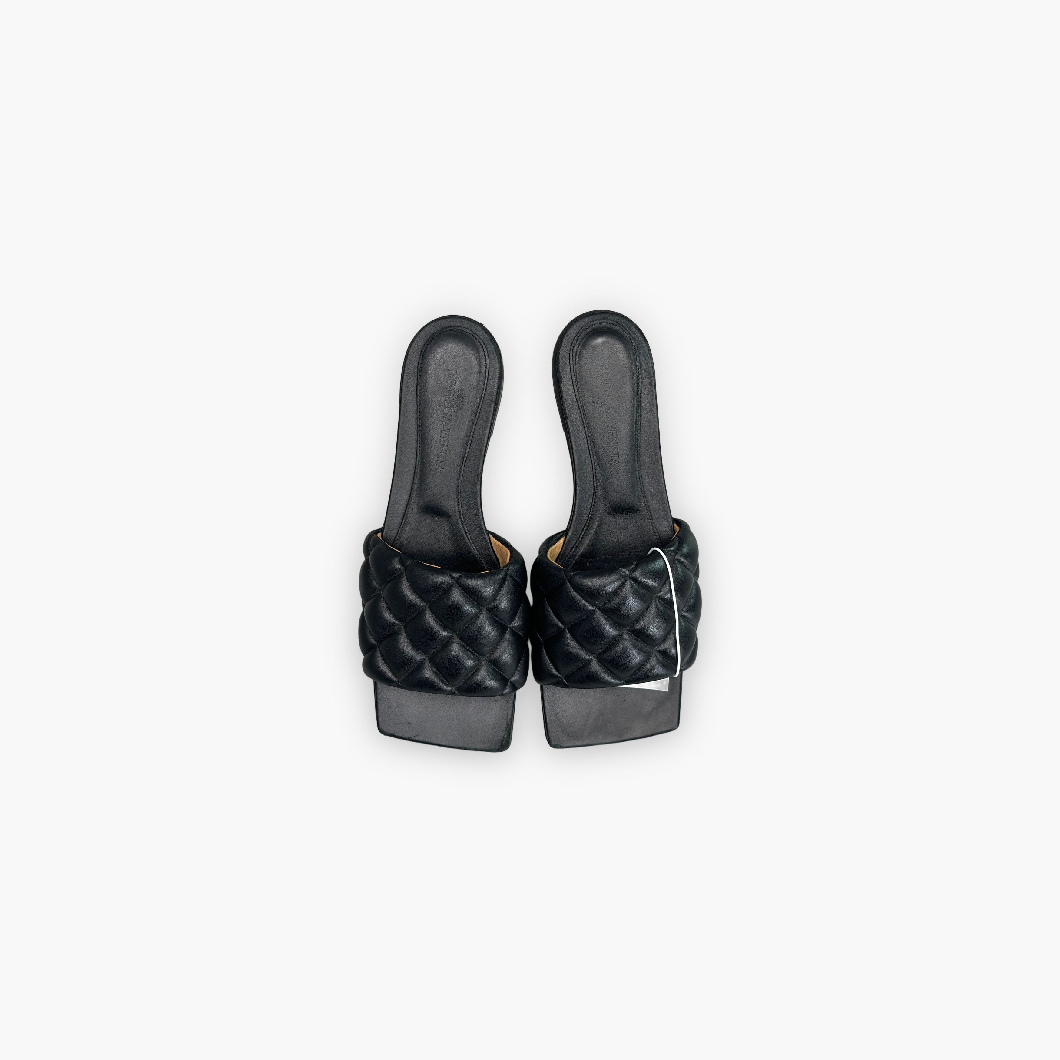 Bottega Veneta Bottega Veneta Quilted Leather Sandals Size 36 Size US 6 / IT 36 - 9 Thumbnail