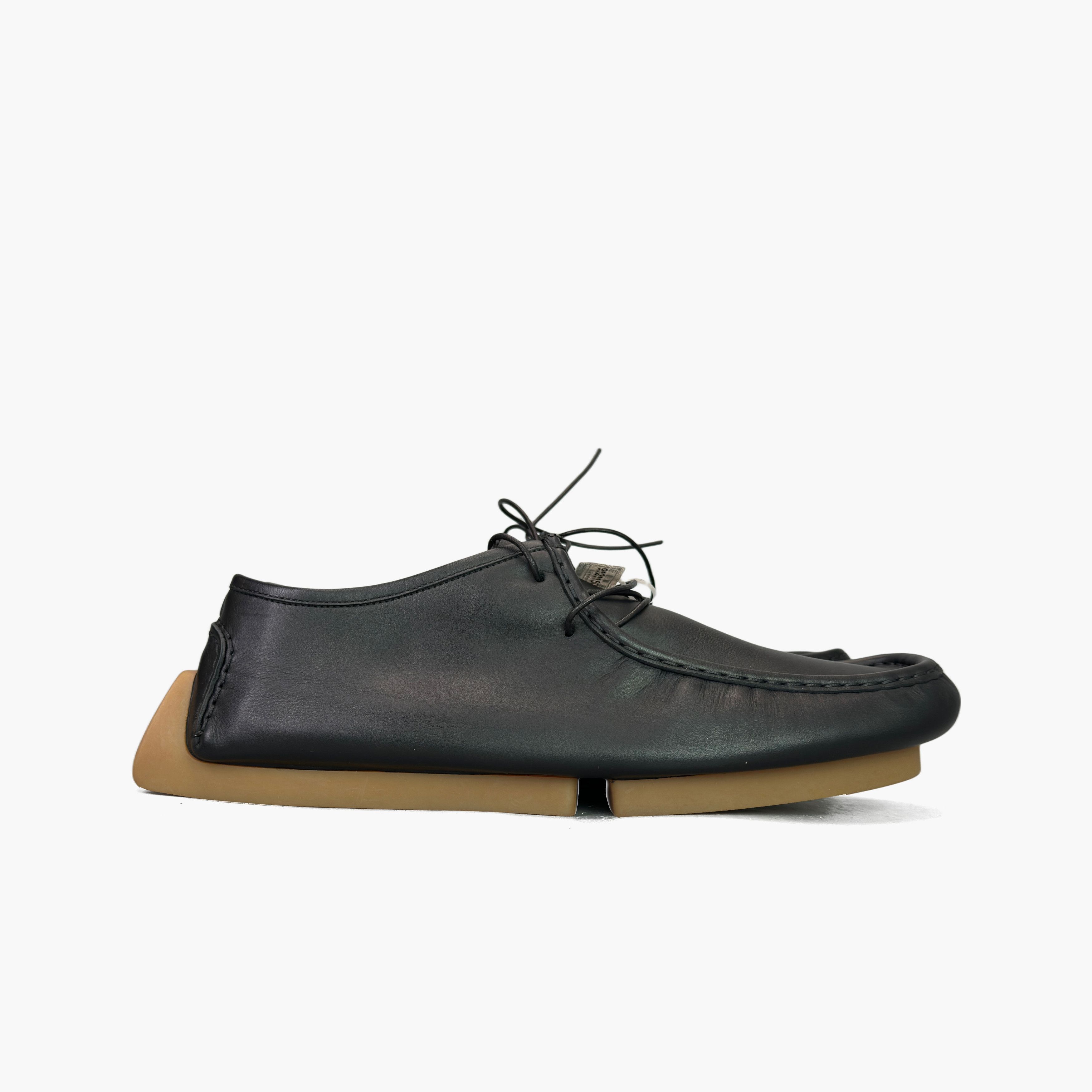 Bottega Veneta Bottega Veneta Black Leather Casual Shoes Size 13 Size US 13 / EU 46 - 4 Thumbnail