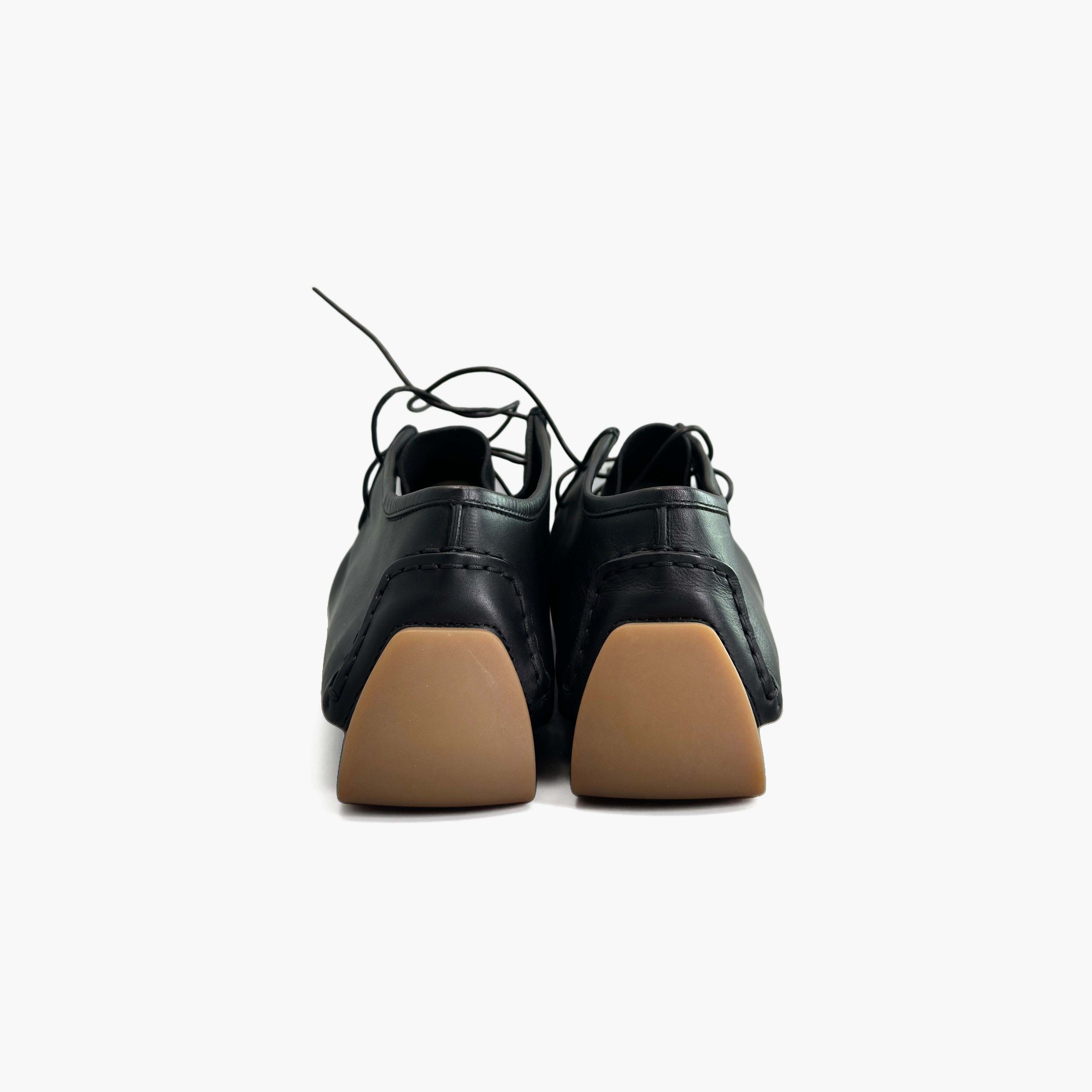 Bottega Veneta Bottega Veneta Black Leather Casual Shoes Size 13 Size US 13 / EU 46 - 6 Thumbnail