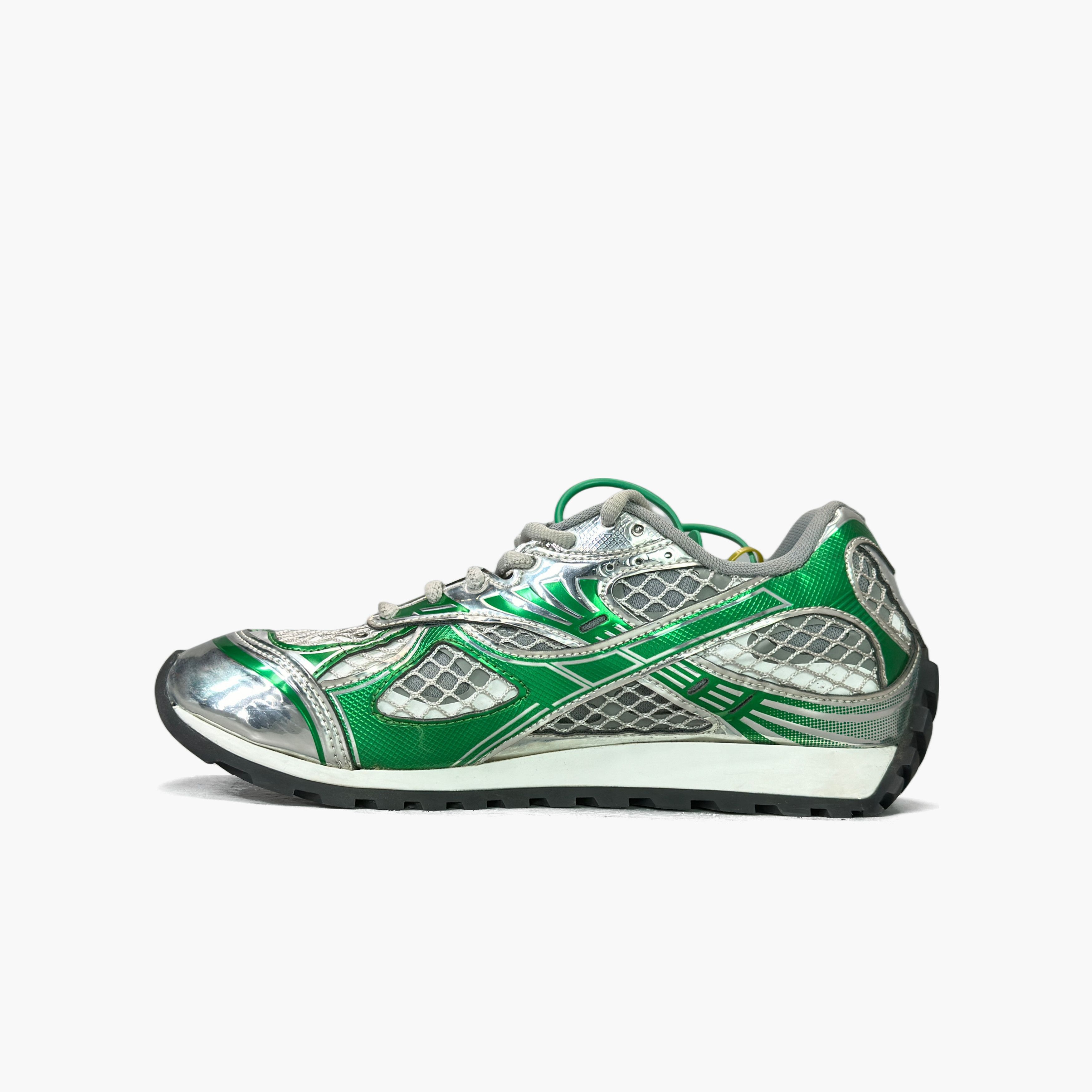 Bottega Veneta Bottega Veneta Orbit Sneakers Green Size 38 Size US 8 / IT 38 - 3 Thumbnail