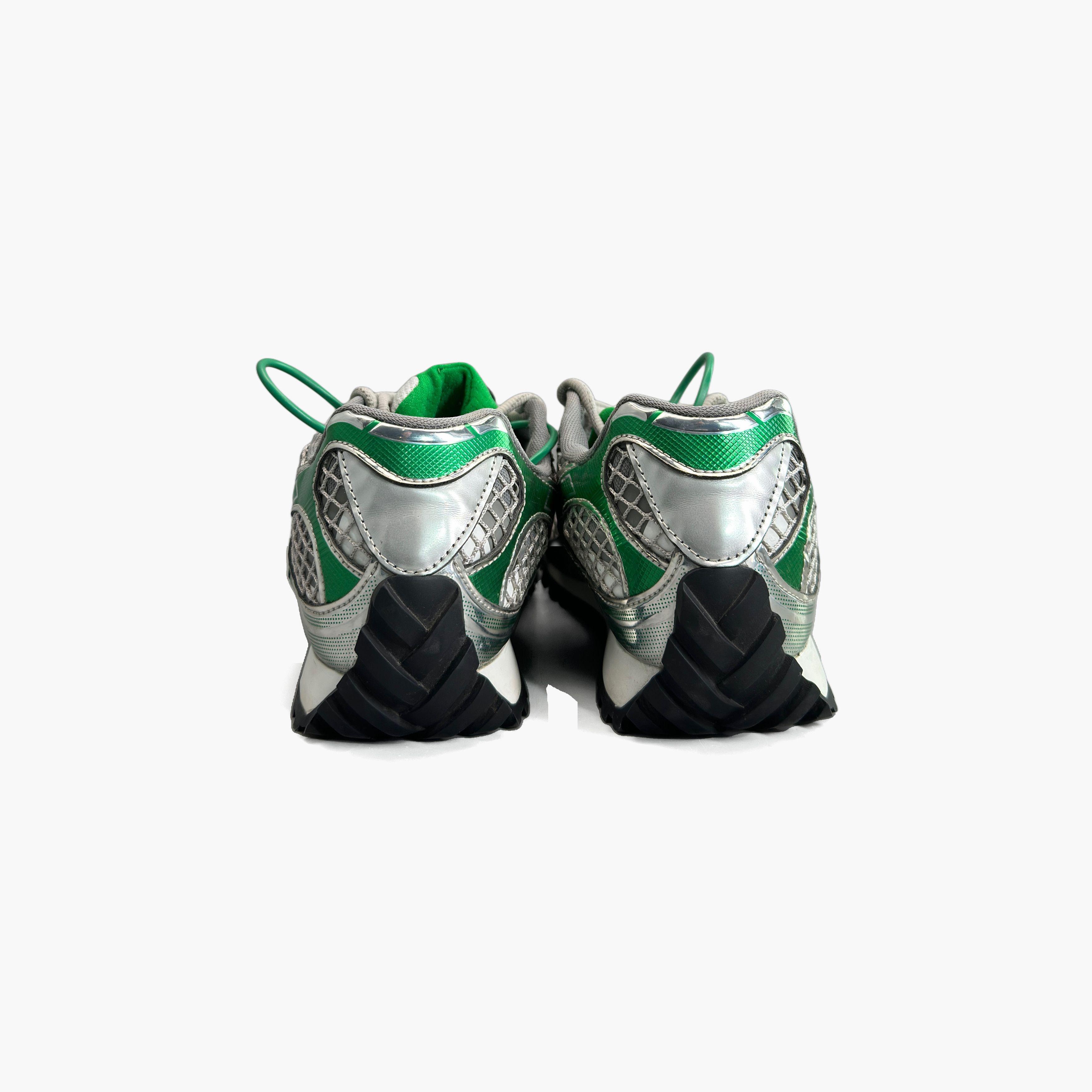 Bottega Veneta Bottega Veneta Orbit Sneakers Green Size 38 Size US 8 / IT 38 - 6 Thumbnail