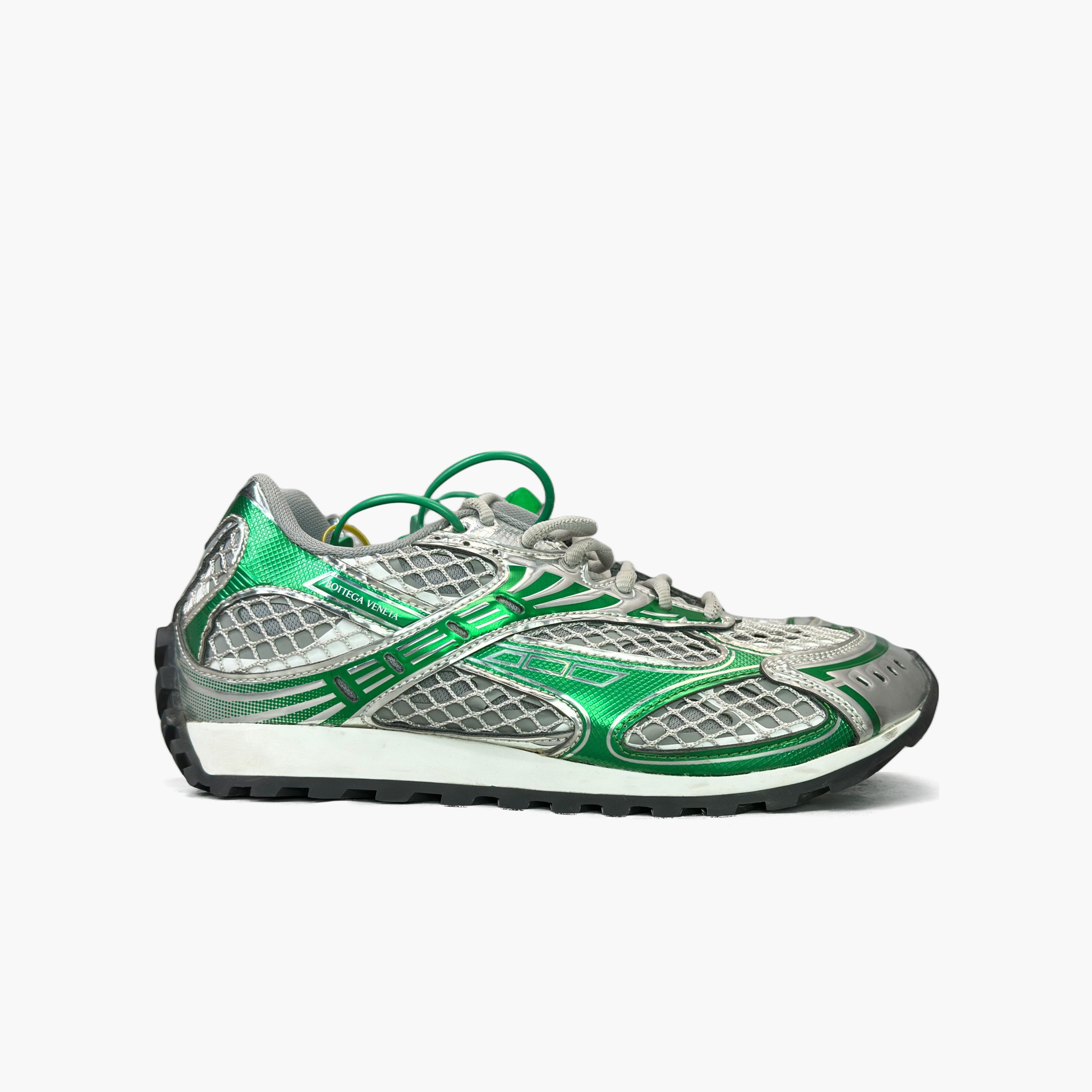 Bottega Veneta Bottega Veneta Orbit Sneakers Green Size 38 Size US 8 / IT 38 - 4 Thumbnail