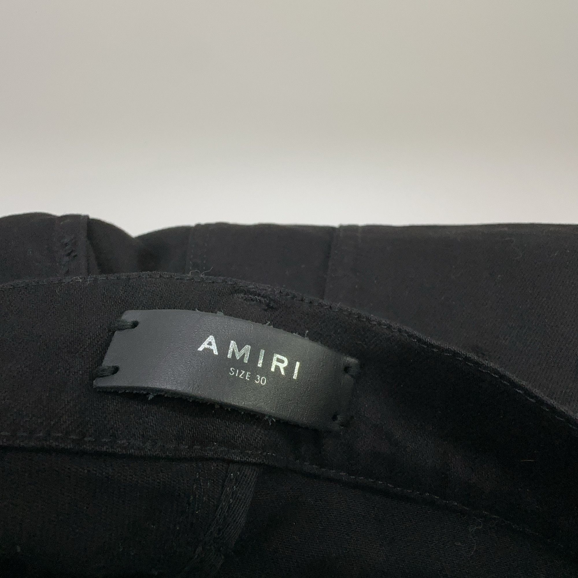 Amiri AMIRI Black Jeans Size 30 Size US 30 / EU 46 - 4 Thumbnail
