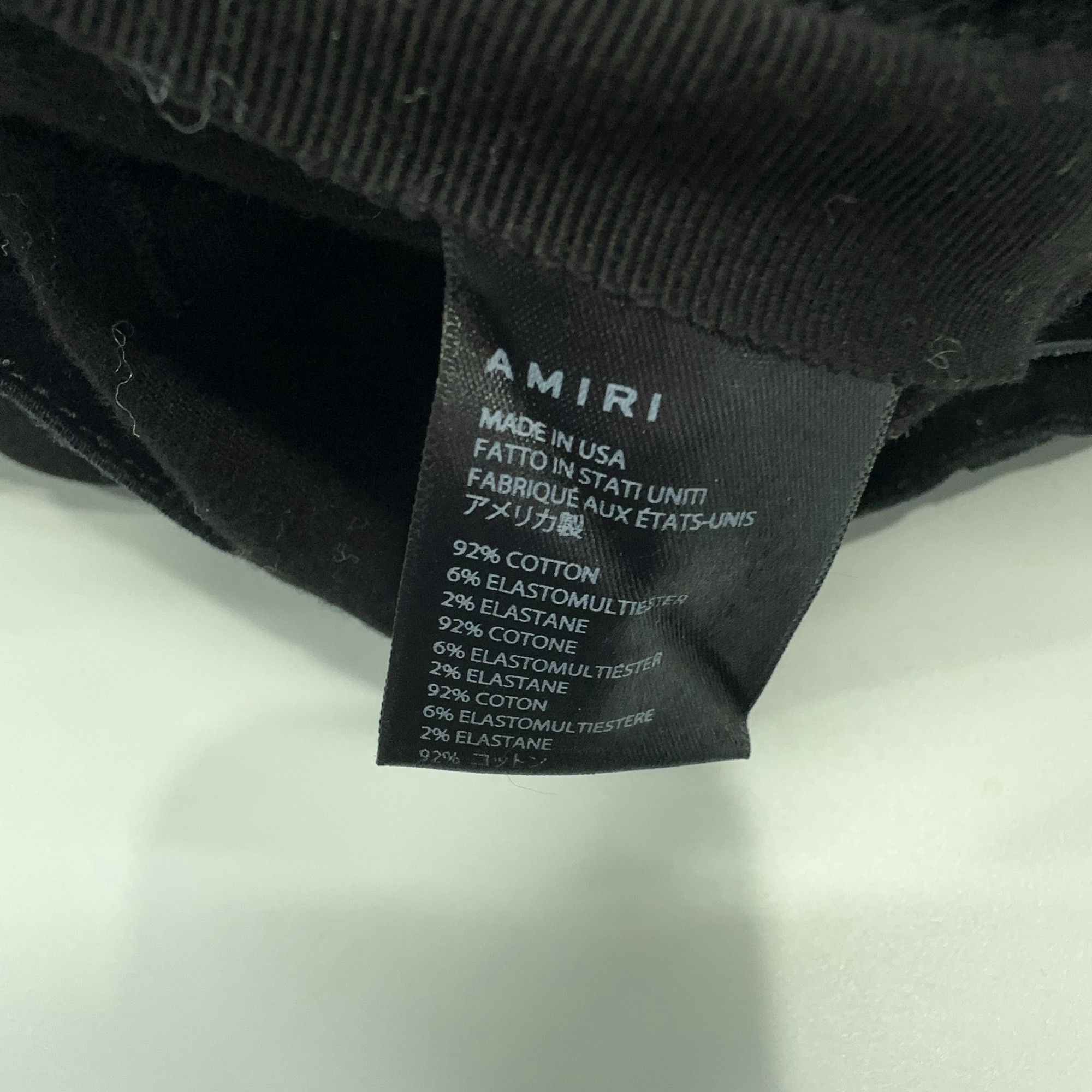 Amiri AMIRI Black Denim Jeans Size 30 Size US 30 / EU 46 - 4 Thumbnail
