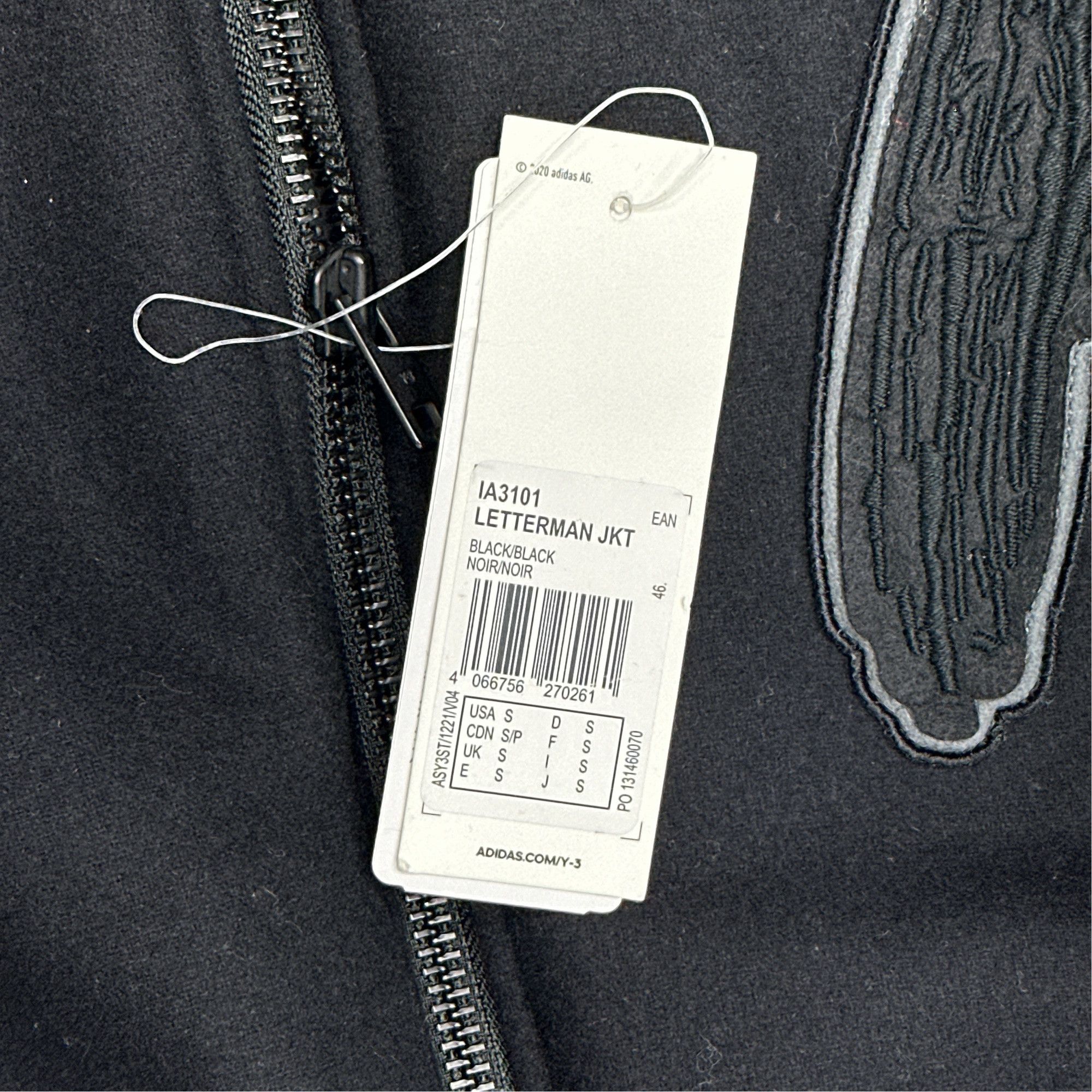 Y-3 Y-3 Letterman Bomber Jacket Size S Size US S / EU 44-46 / 1 - 3 Thumbnail