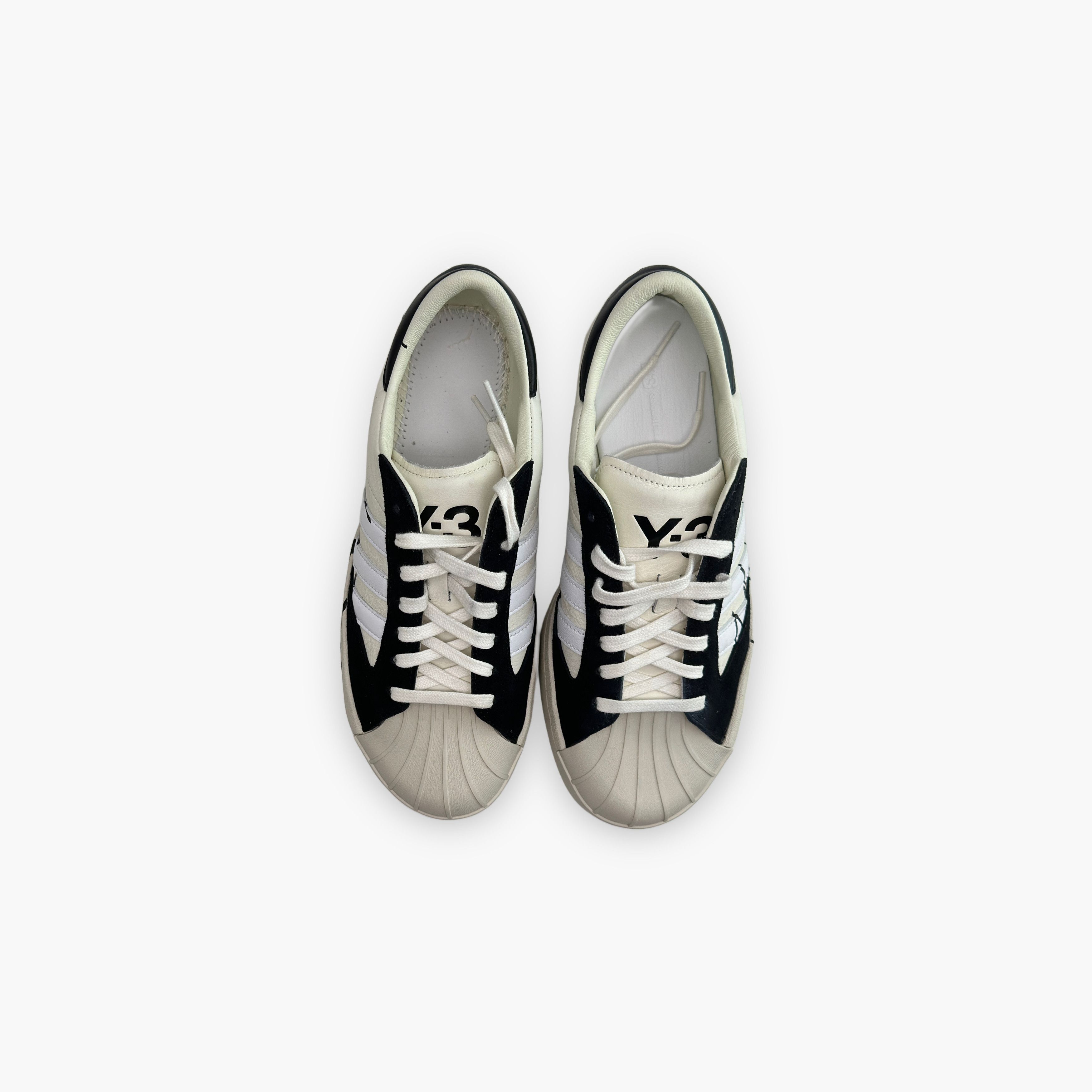 Y-3 Y-3 Signature Superstar Low-Top Sneakers Size 7.5 Size US 7.5 / EU 40-41 - 9 Thumbnail