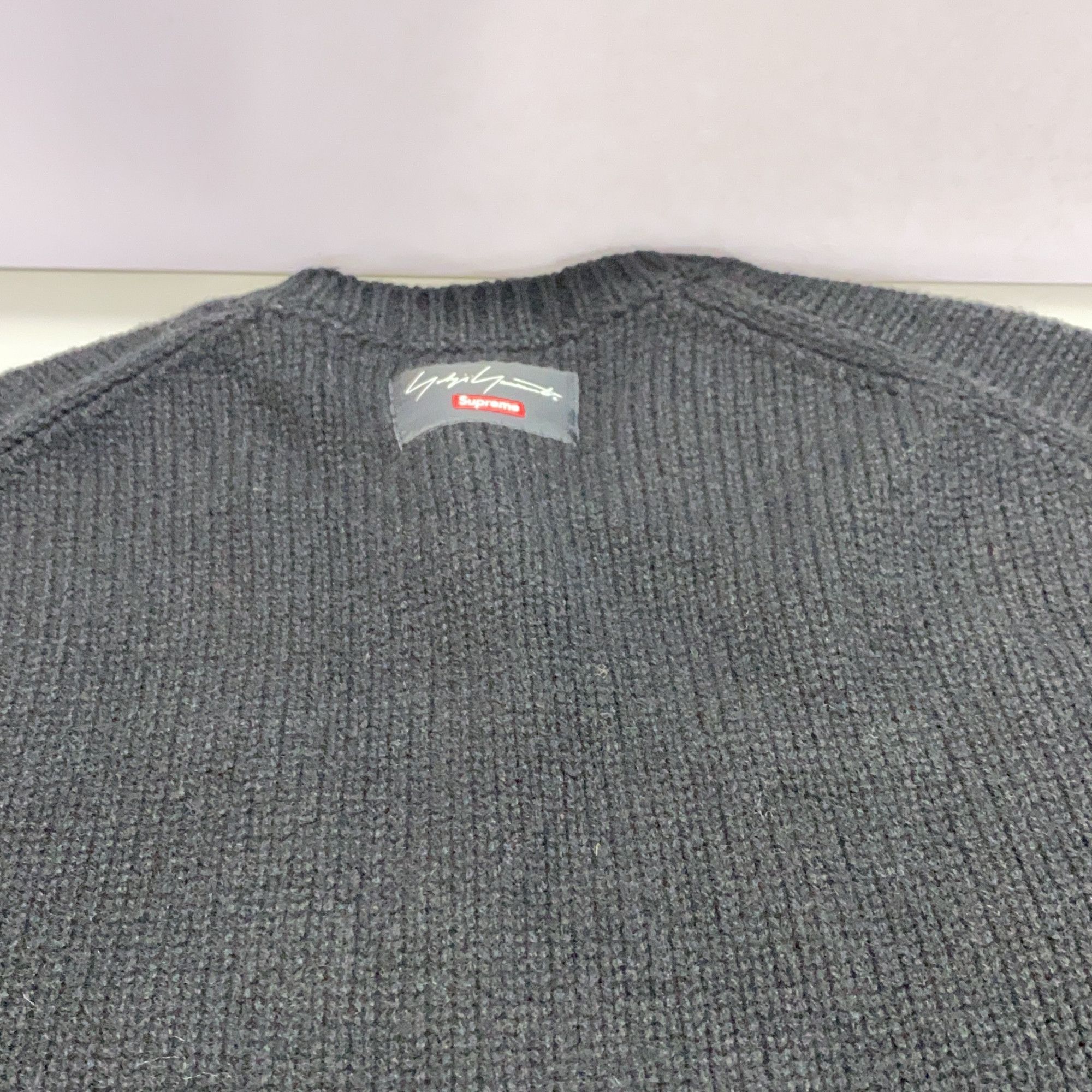 Supreme Supreme x Yohji Yamamoto Flower Sweater Size XL Size US XL / EU 56 / 4 - 5 Thumbnail