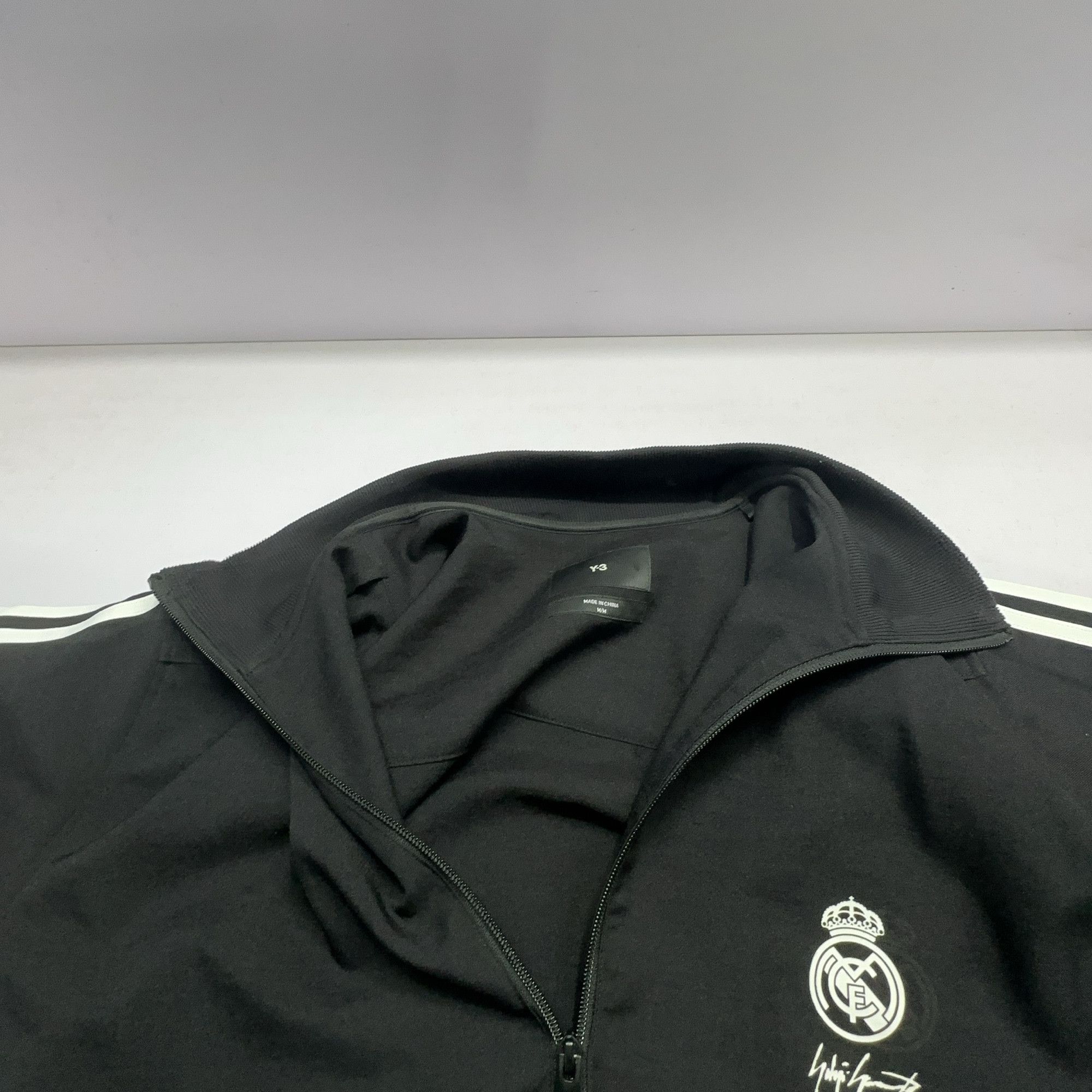 Y-3 Y-3 x Real Madrid Striped Track Jacket Size M Size US M / EU 48-50 / 2 - 7 Thumbnail