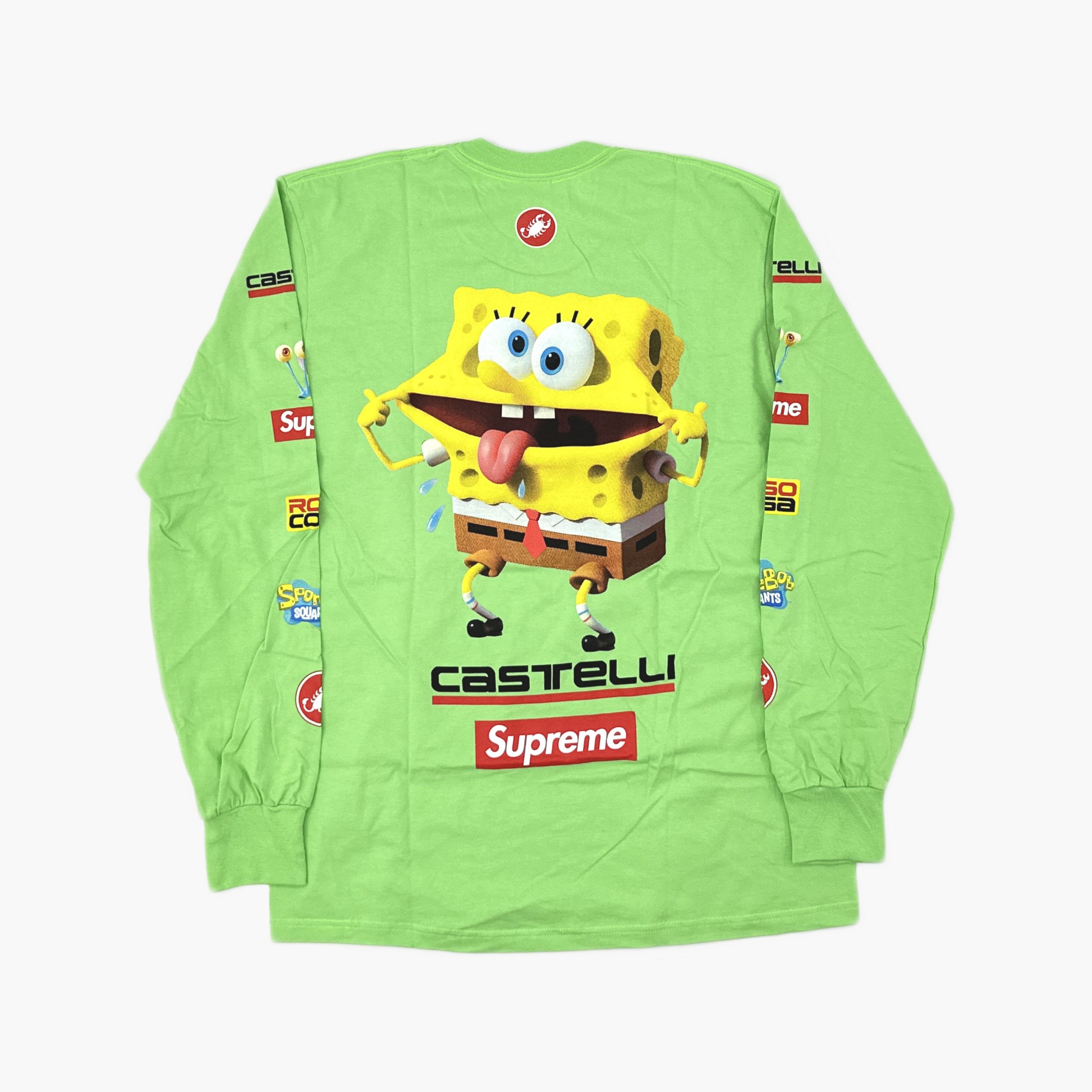 Supreme Supreme x Castelli SpongeBob Graphic L/S T-Shirt Size M Size US M / EU 48-50 / 2 - 2 Thumbnail